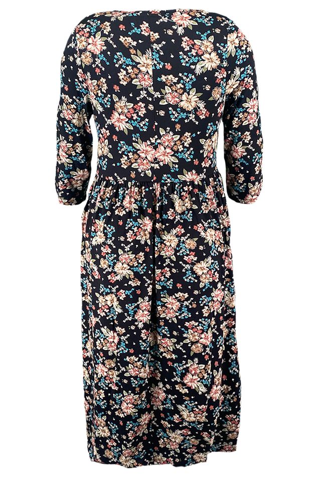 Vestido largo con estampado  image number 2