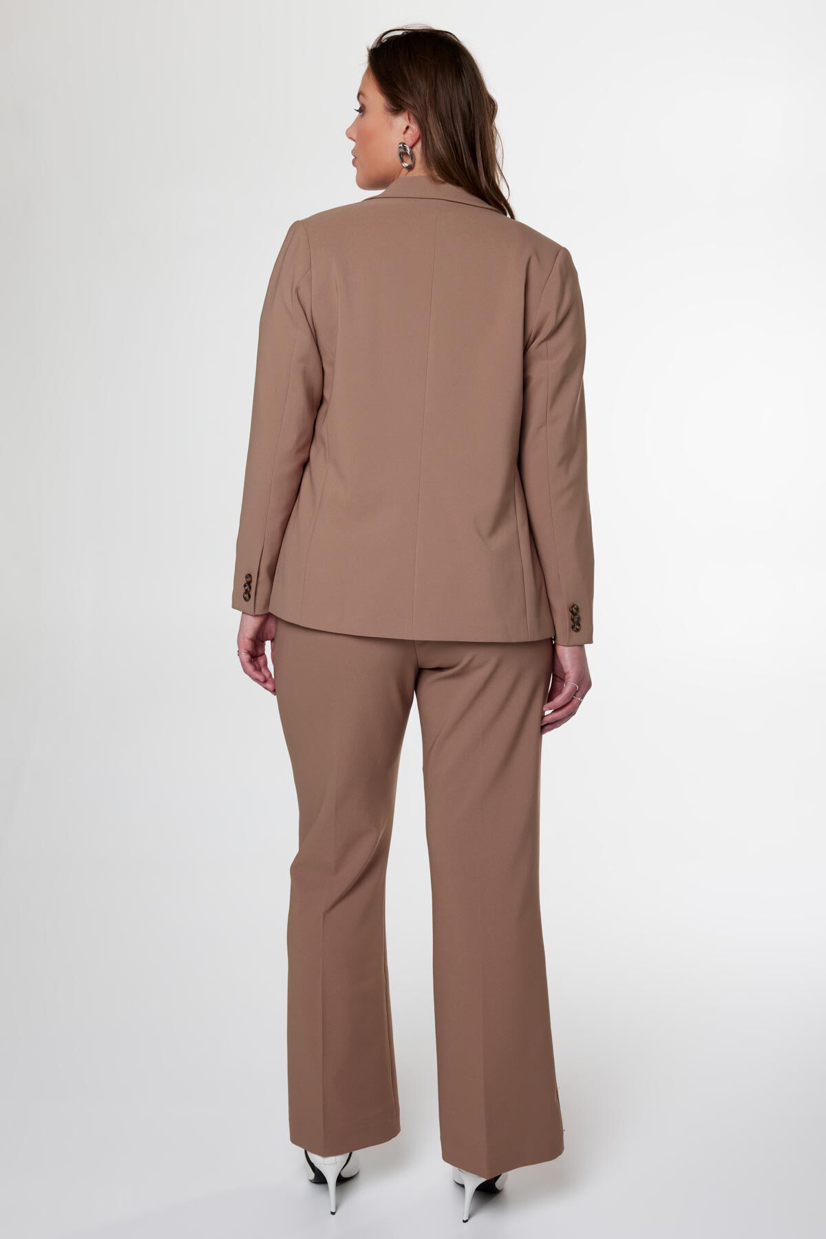 Blazer con cierre de bot&oacute;n image number 3