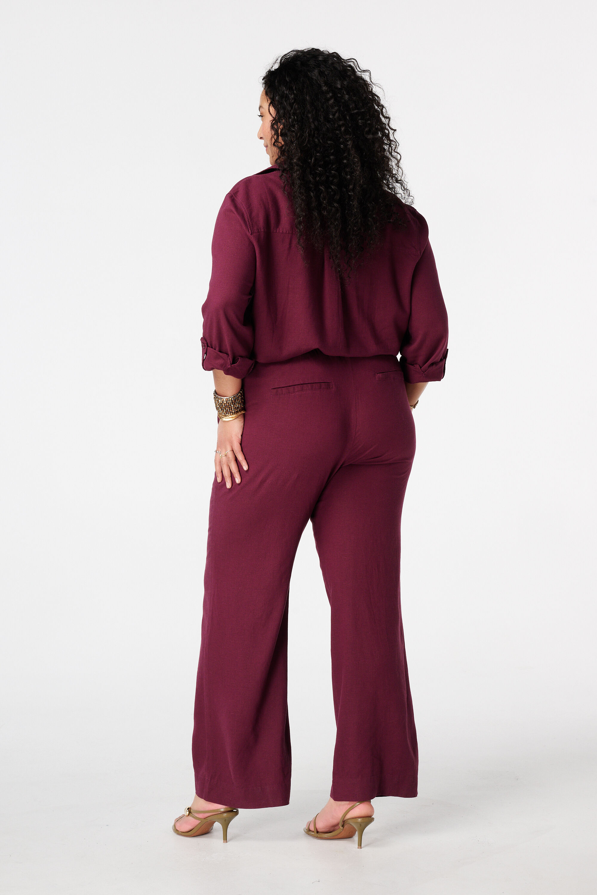 Pantal&oacute;n de lino image number 3
