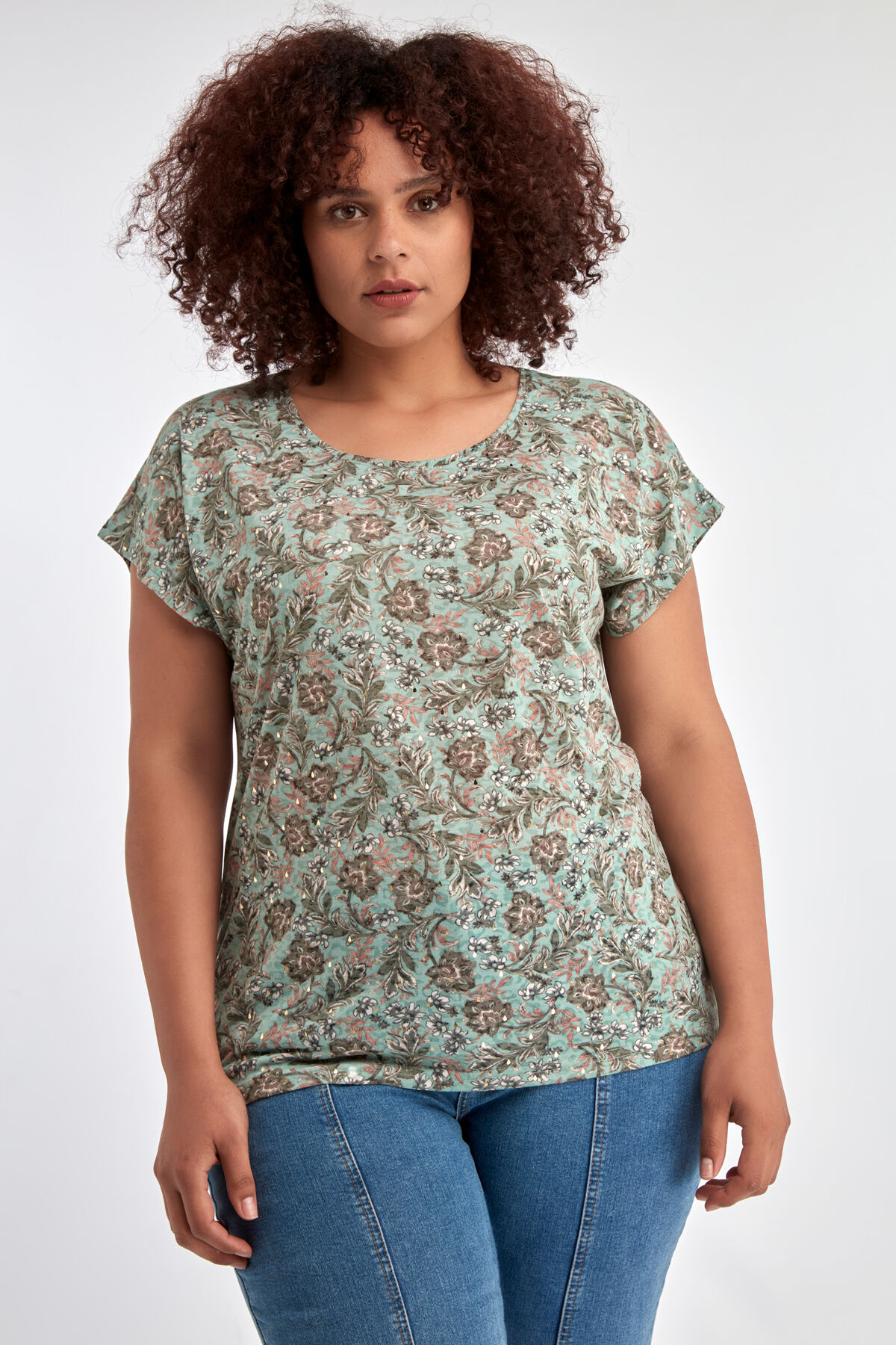 Top con mangas recortadas image number 0