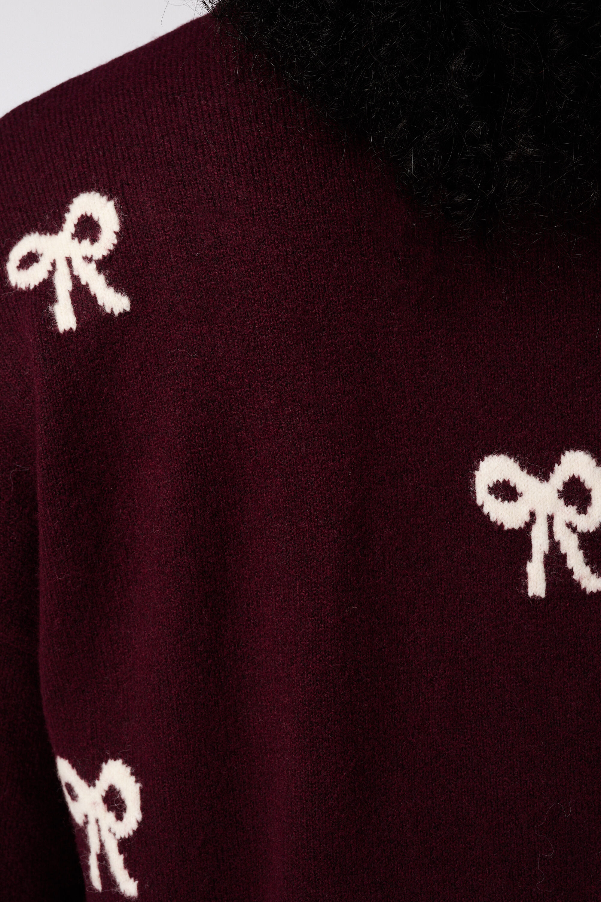 Jersey con estampado de lazos image number 6