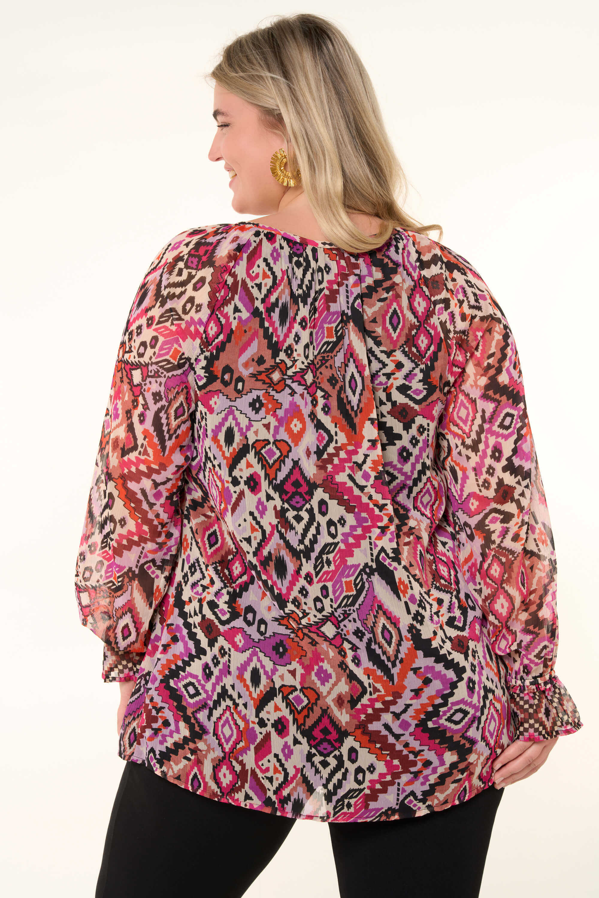 Blusa con estampado image number 4