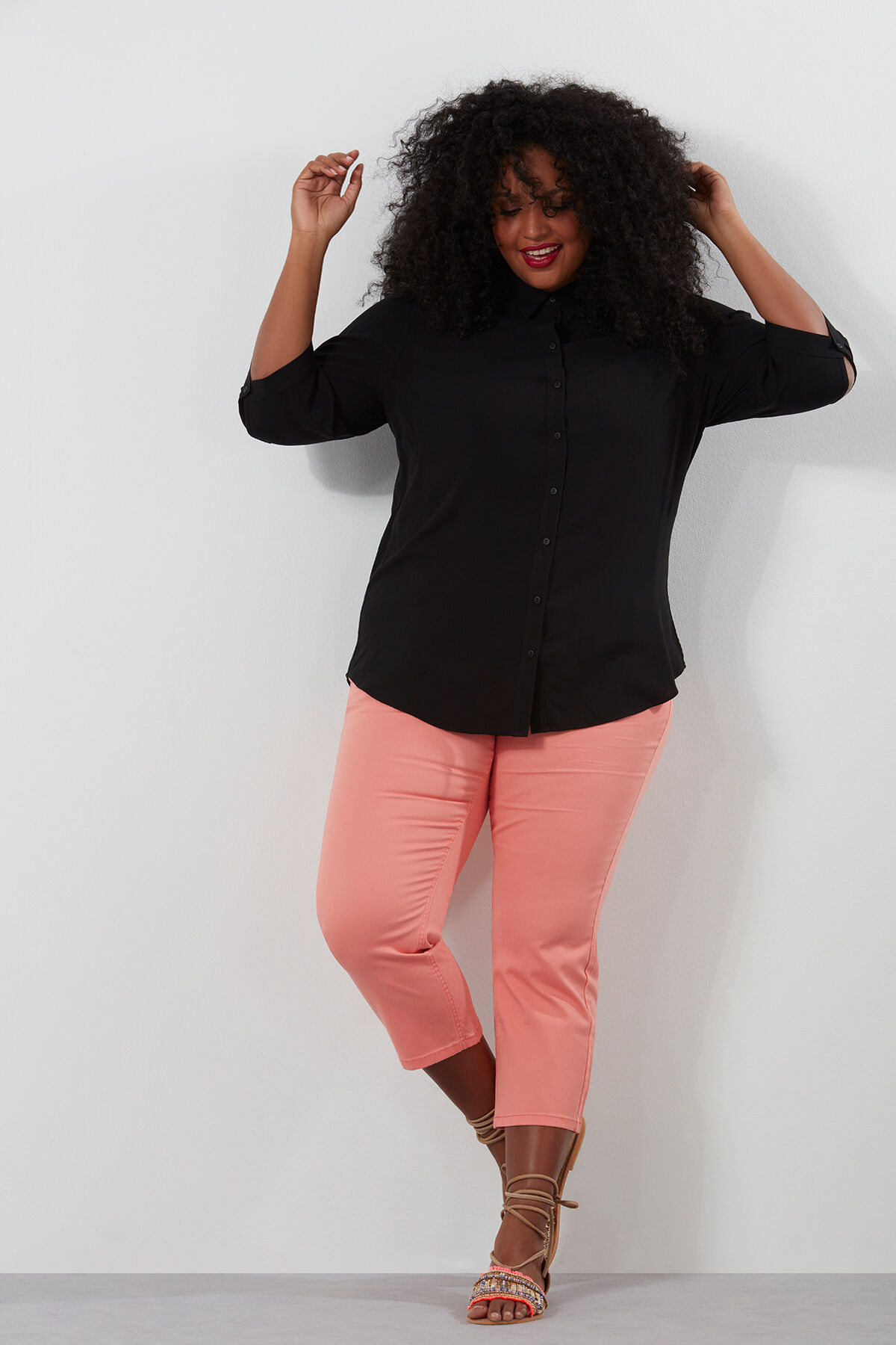 Blusa lisa image number 3