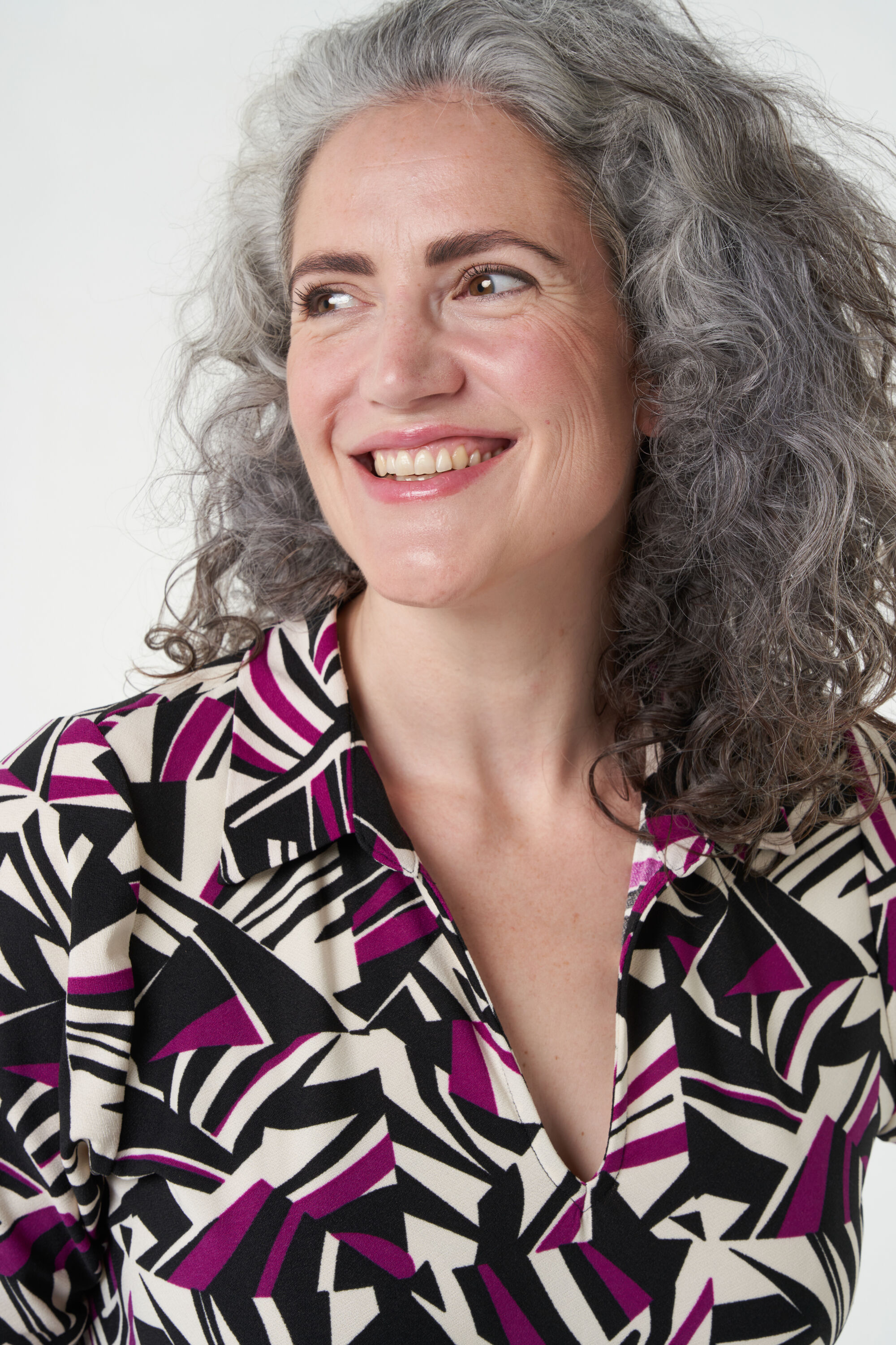 Vestido midi con estampado  image number 6