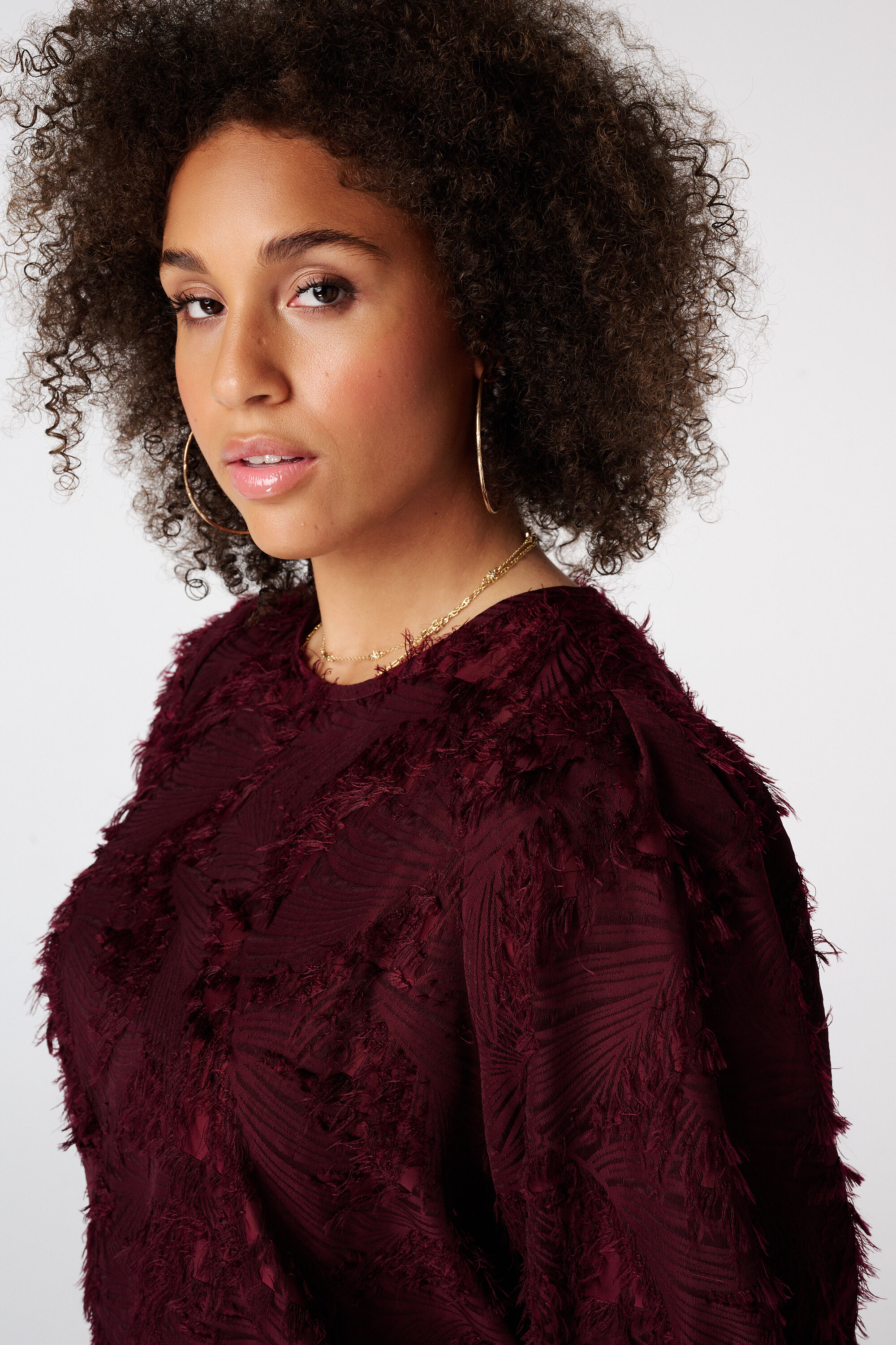 Blusa con textura image number 4