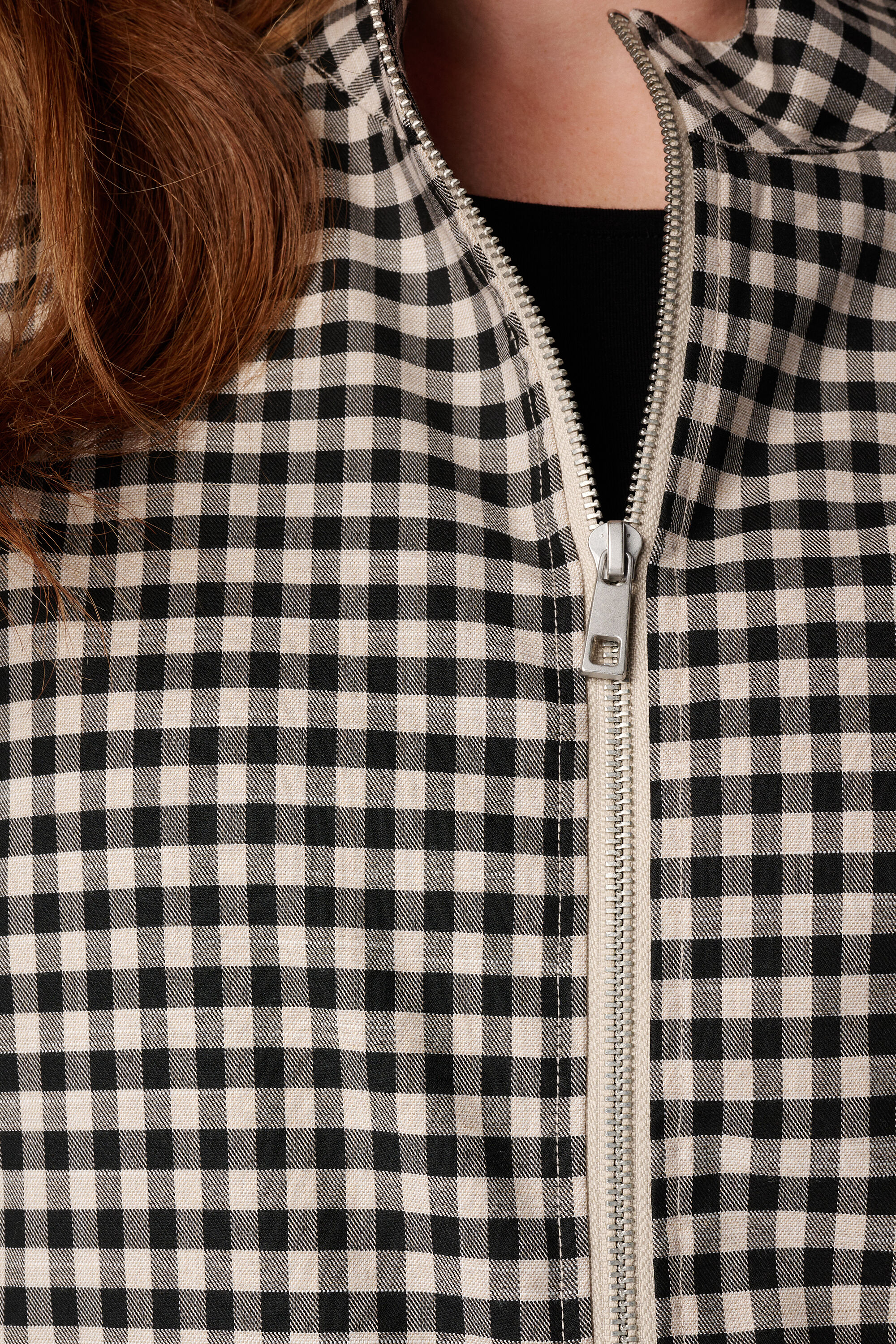 Chaqueta de cuadros image number 6