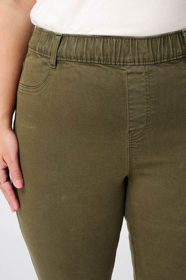 Treggings con aspecto denim image number 6