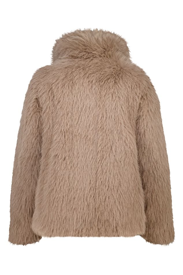 Chaqueta de piel sintética image number 2