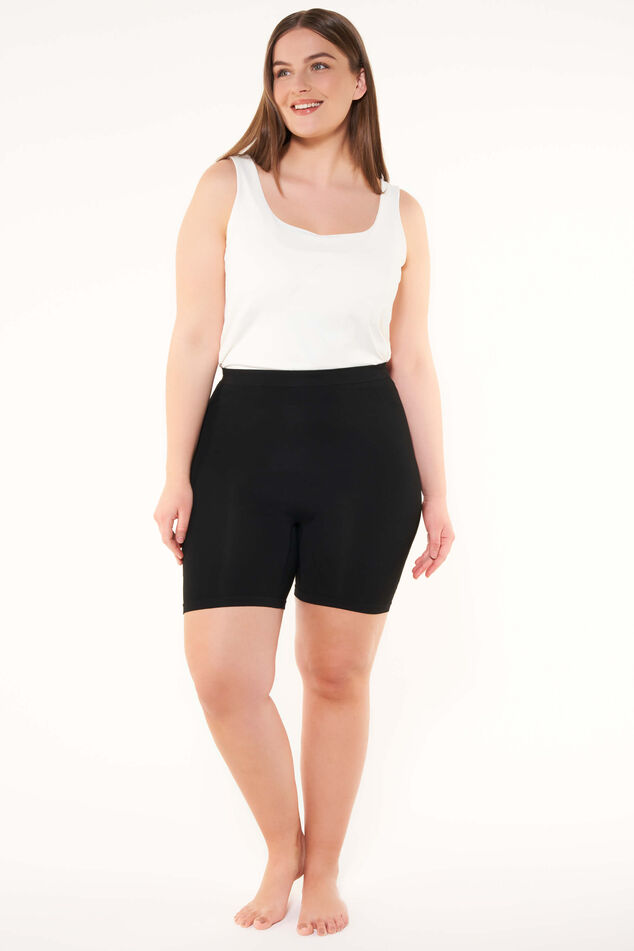 Paquete de 2 shorts ciclistas sin costuras image number 0