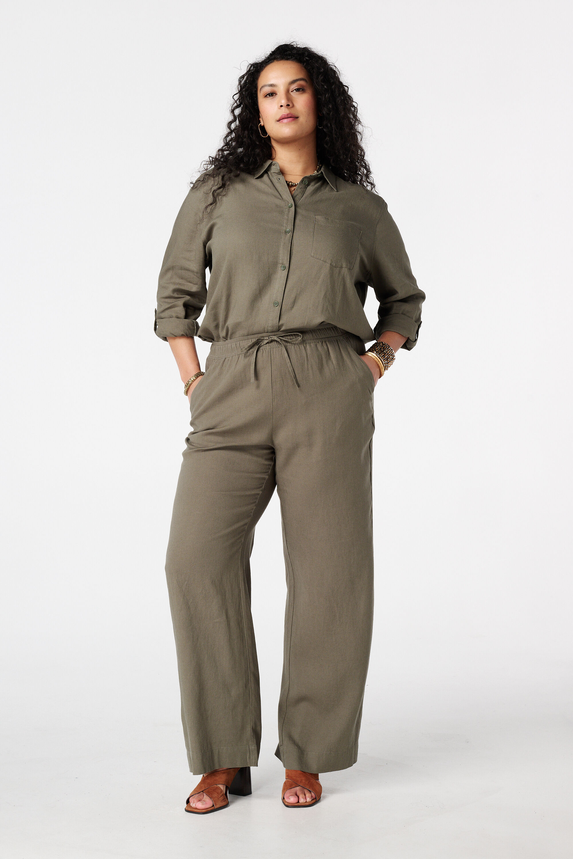 Pantal&oacute;n de lino
