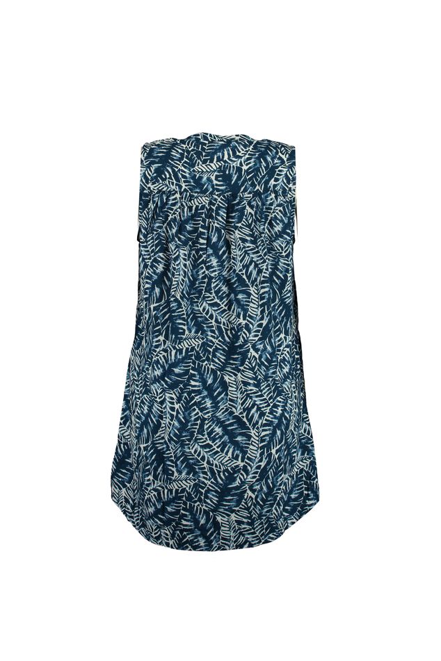 Blusa de encaje sin mangas image number 2