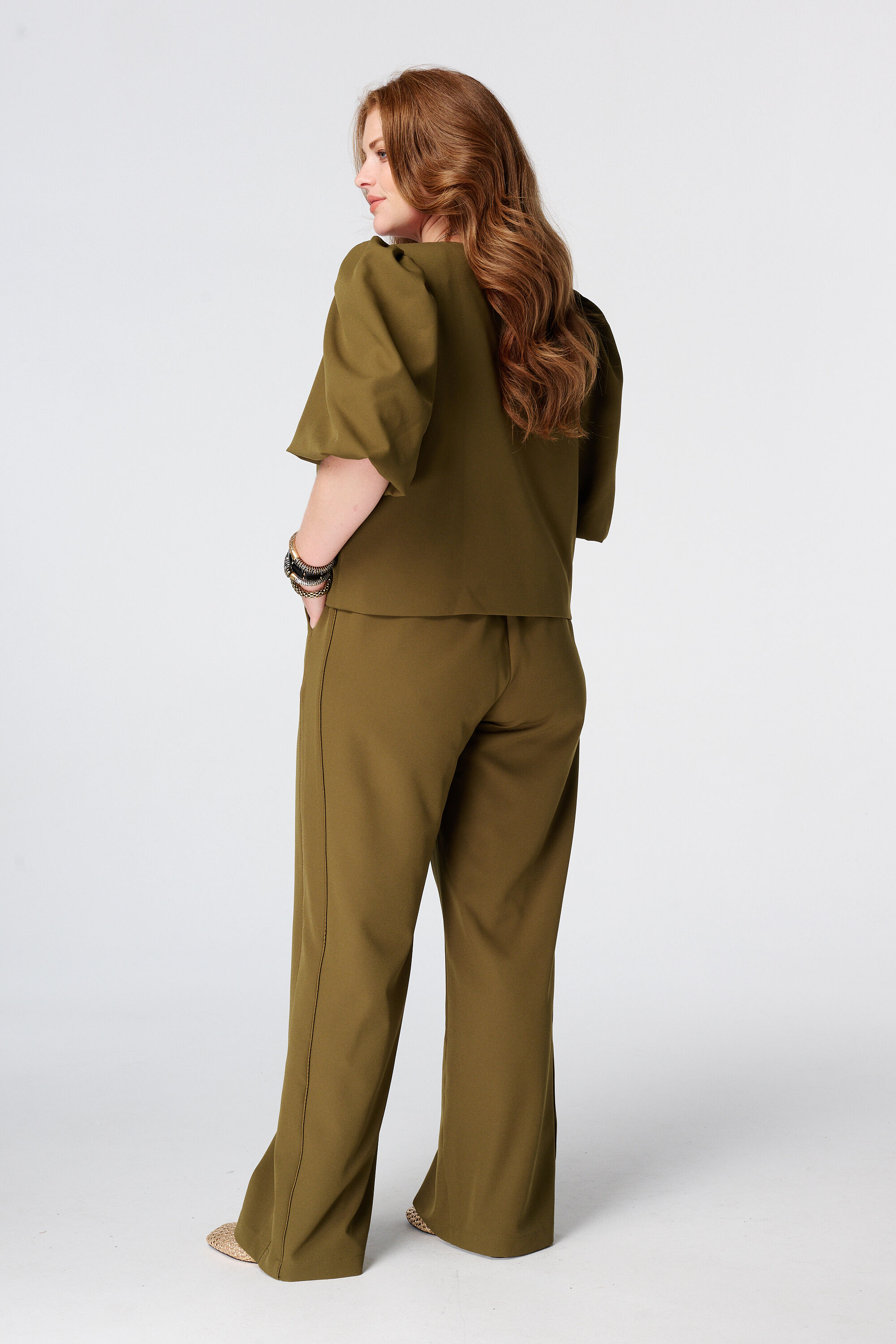 Pantal&oacute;n Wide-Leg image number 3