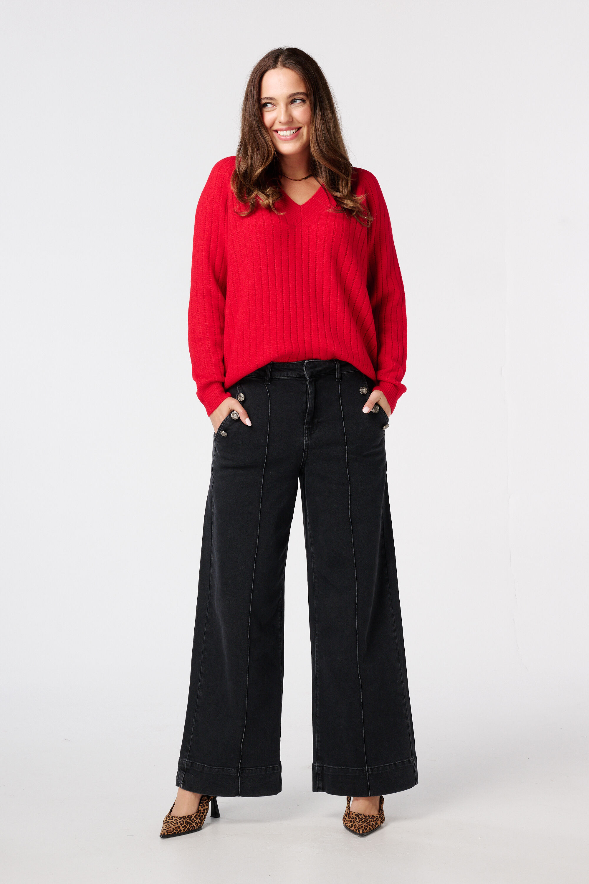 Jersey de punto fino con dise&ntilde;o image number 5