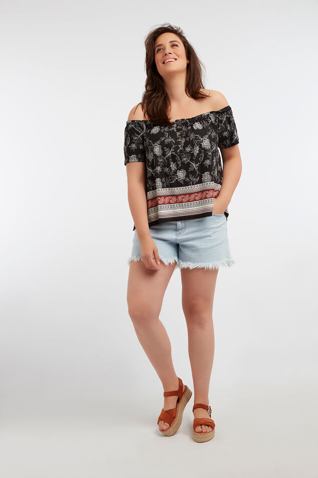 Top con cuello elástico image number 5