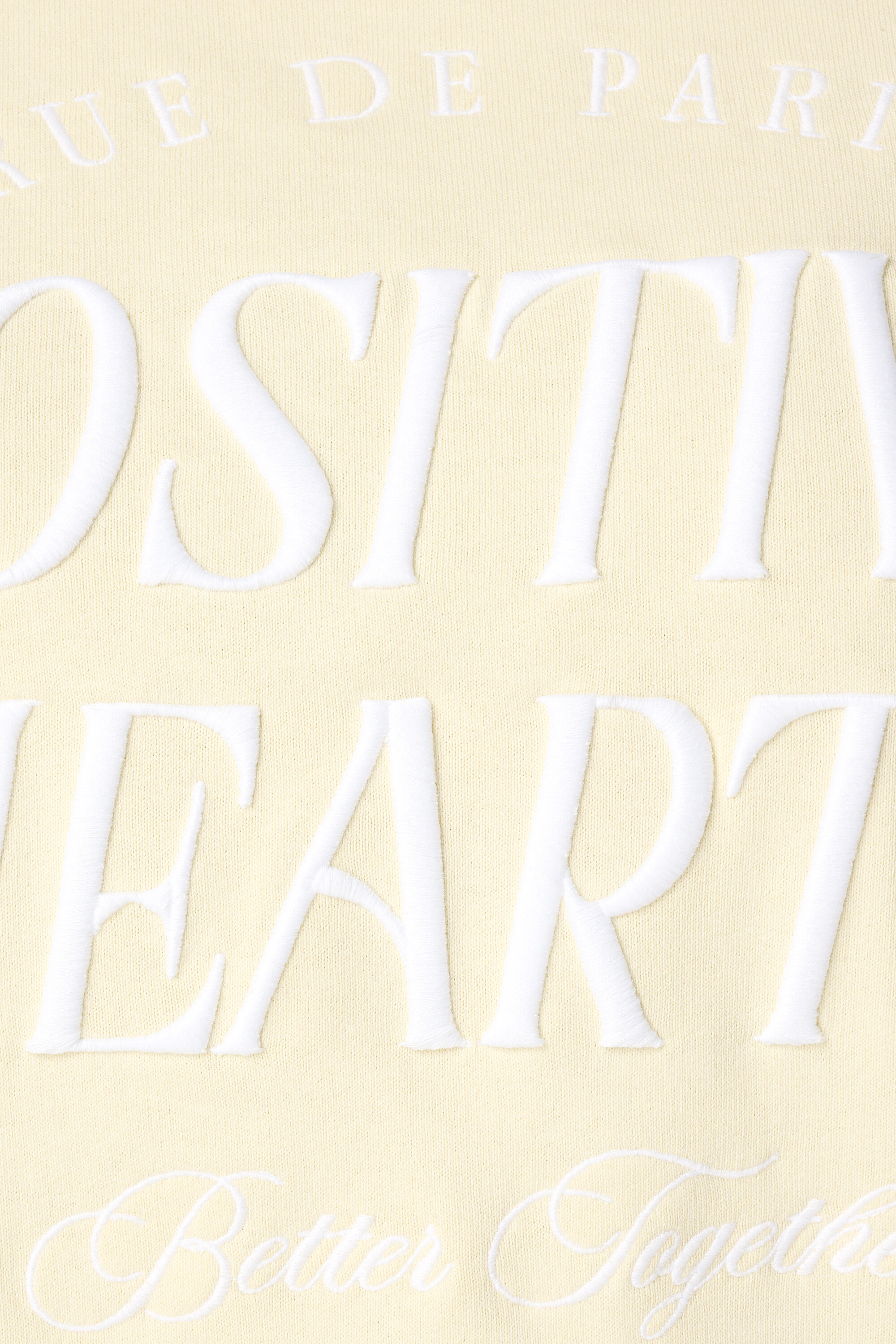 Su&eacute;ter con texto bordado image number 6