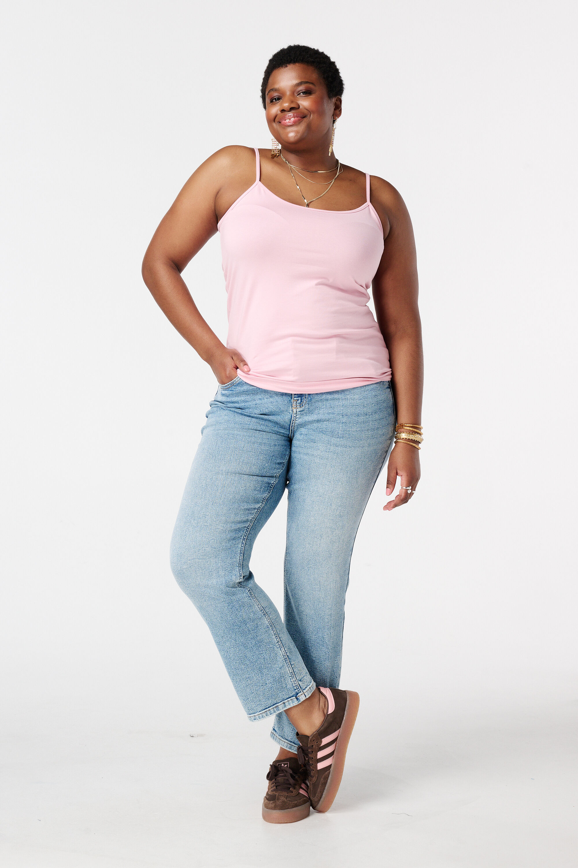 Top de espagueti con el&aacute;stico image number 5