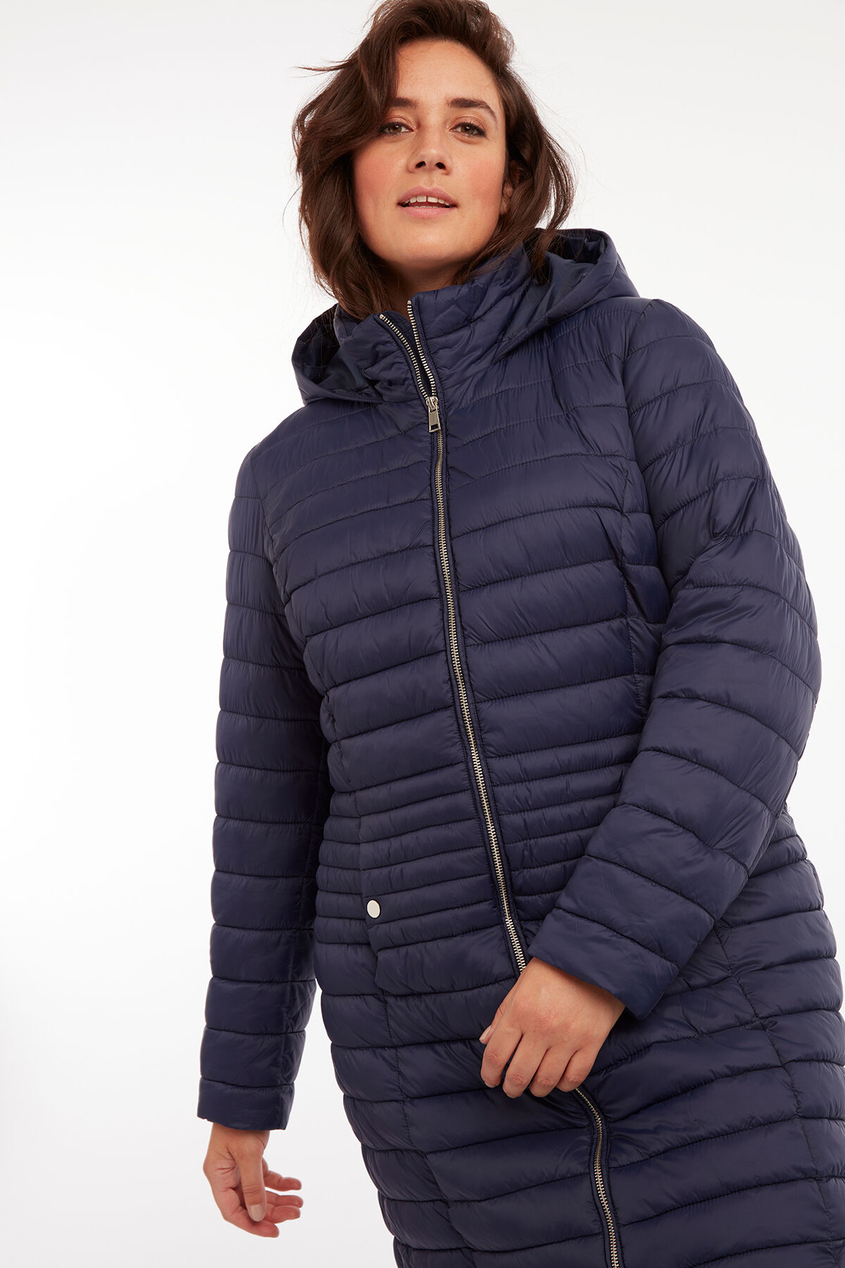 Parka ligeramente acolchada image number 6