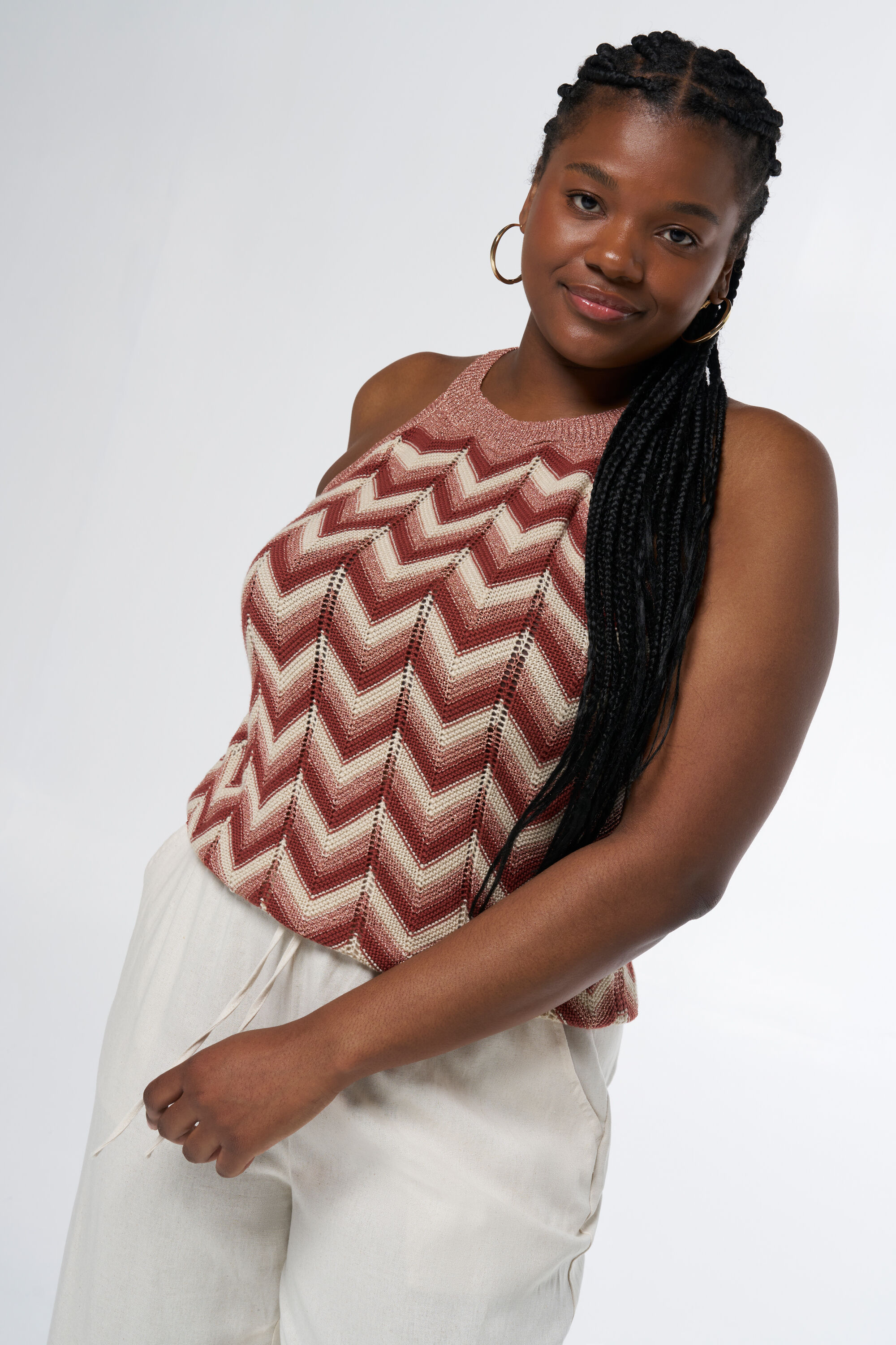 Top de ganchillo sin manga image number 6