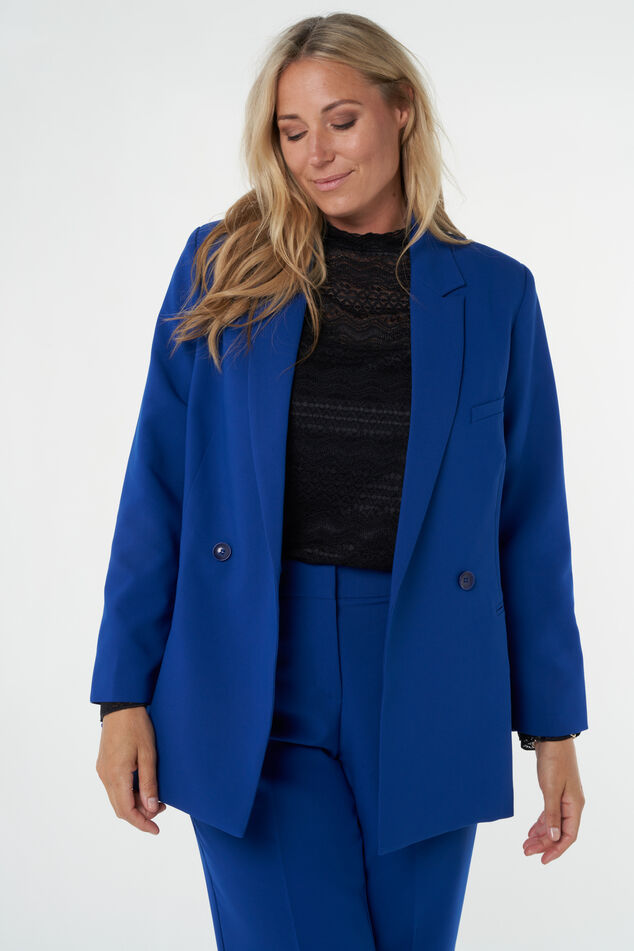 Blazer con cierre con botones image number 7