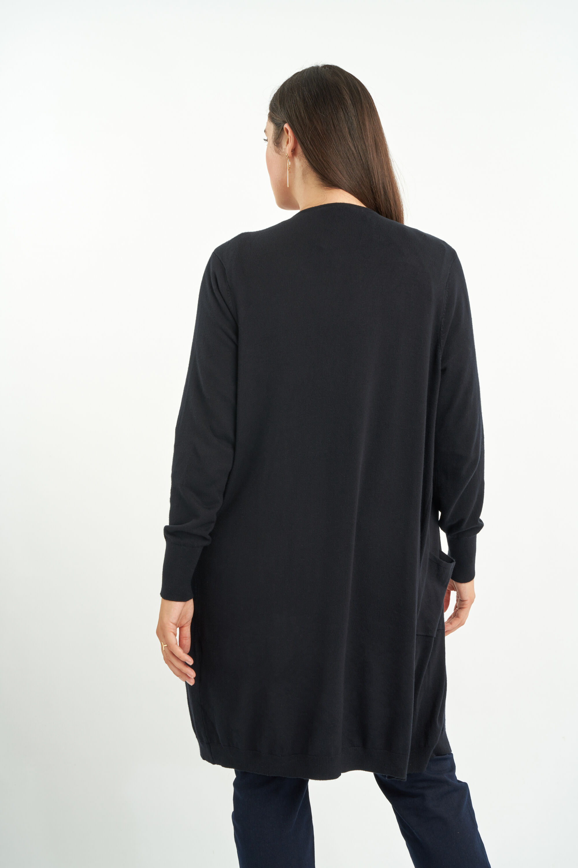 C&aacute;rdigan fino y abierto image number 3