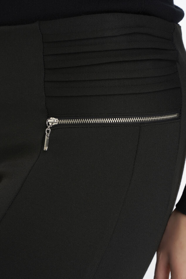 Tregging con cremalleras de adorno image number 5