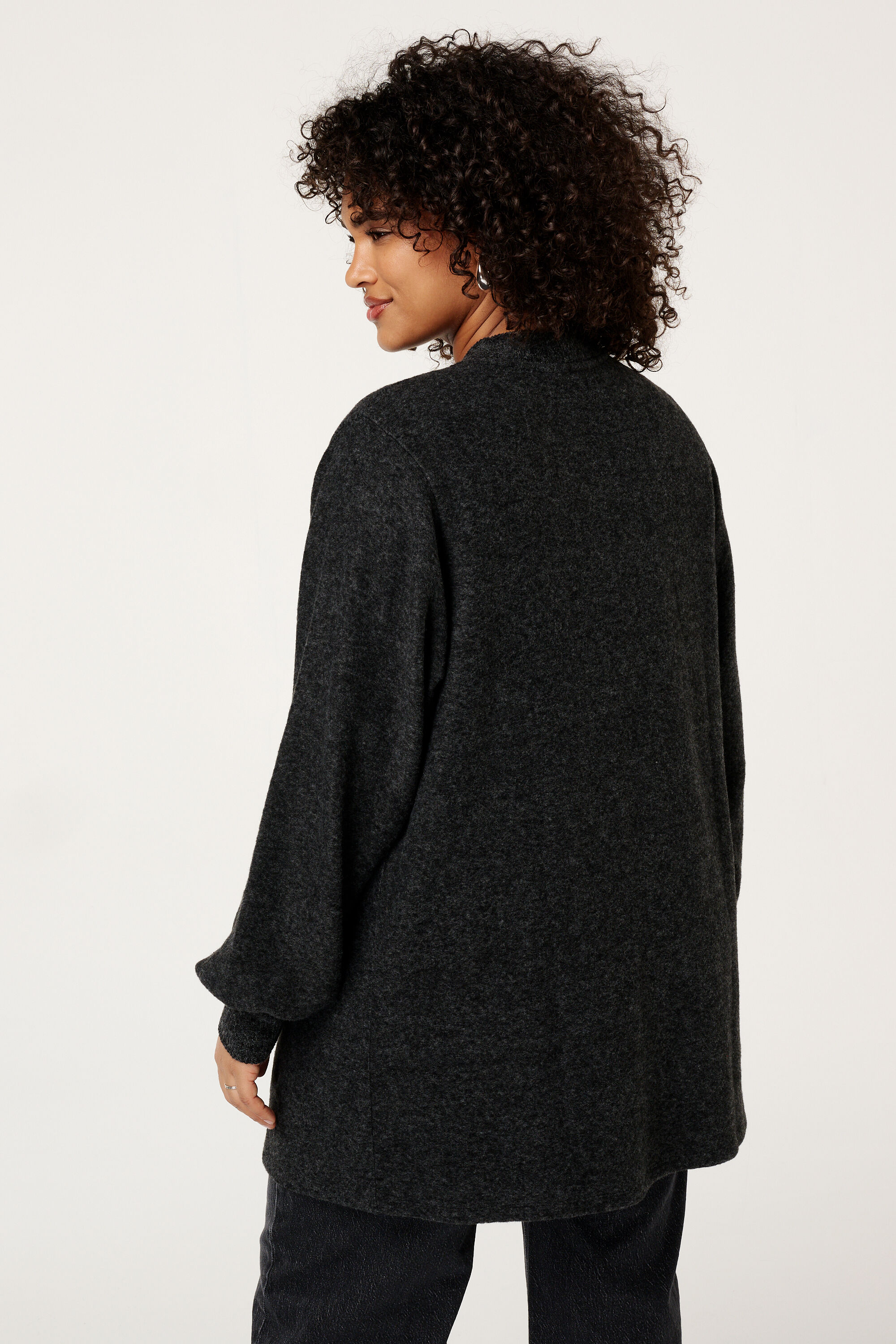 C&aacute;rdigan con mangas globo image number 3