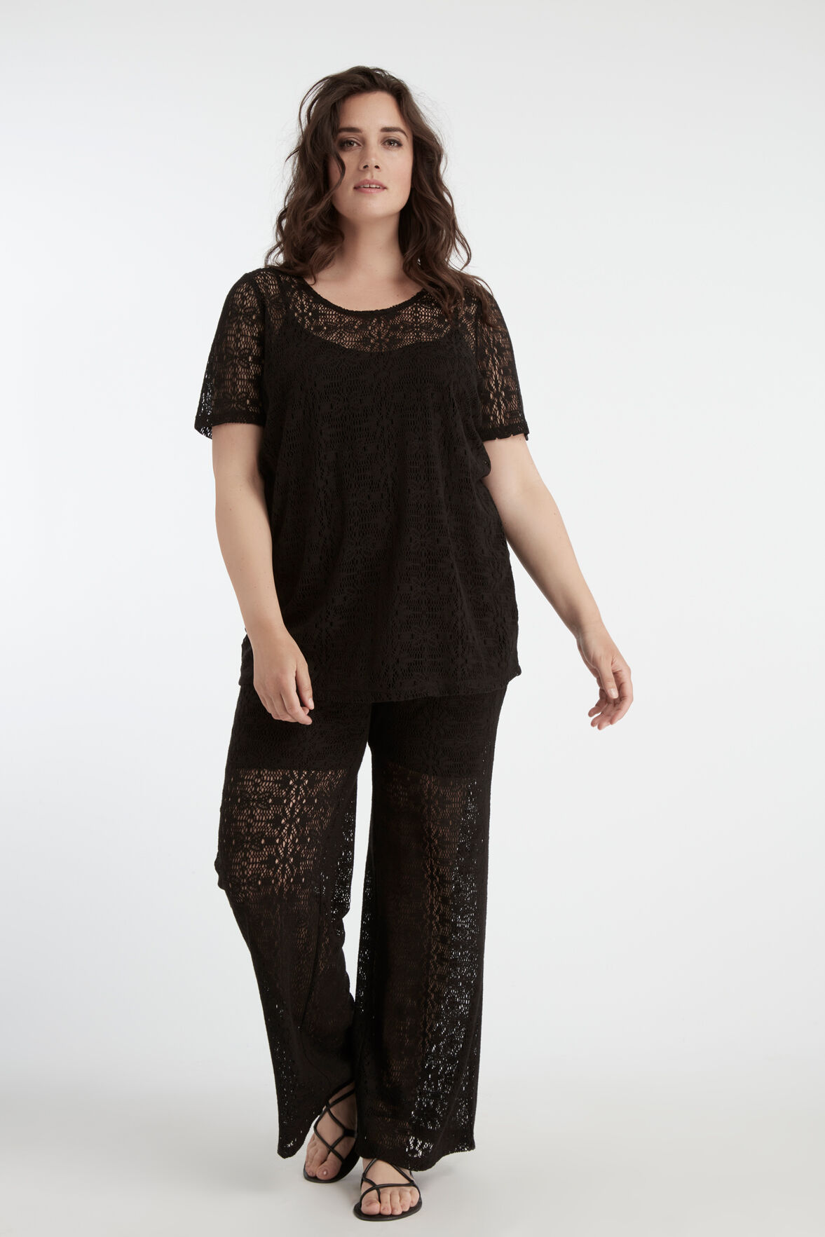 Top largo de ganchillo image number 5