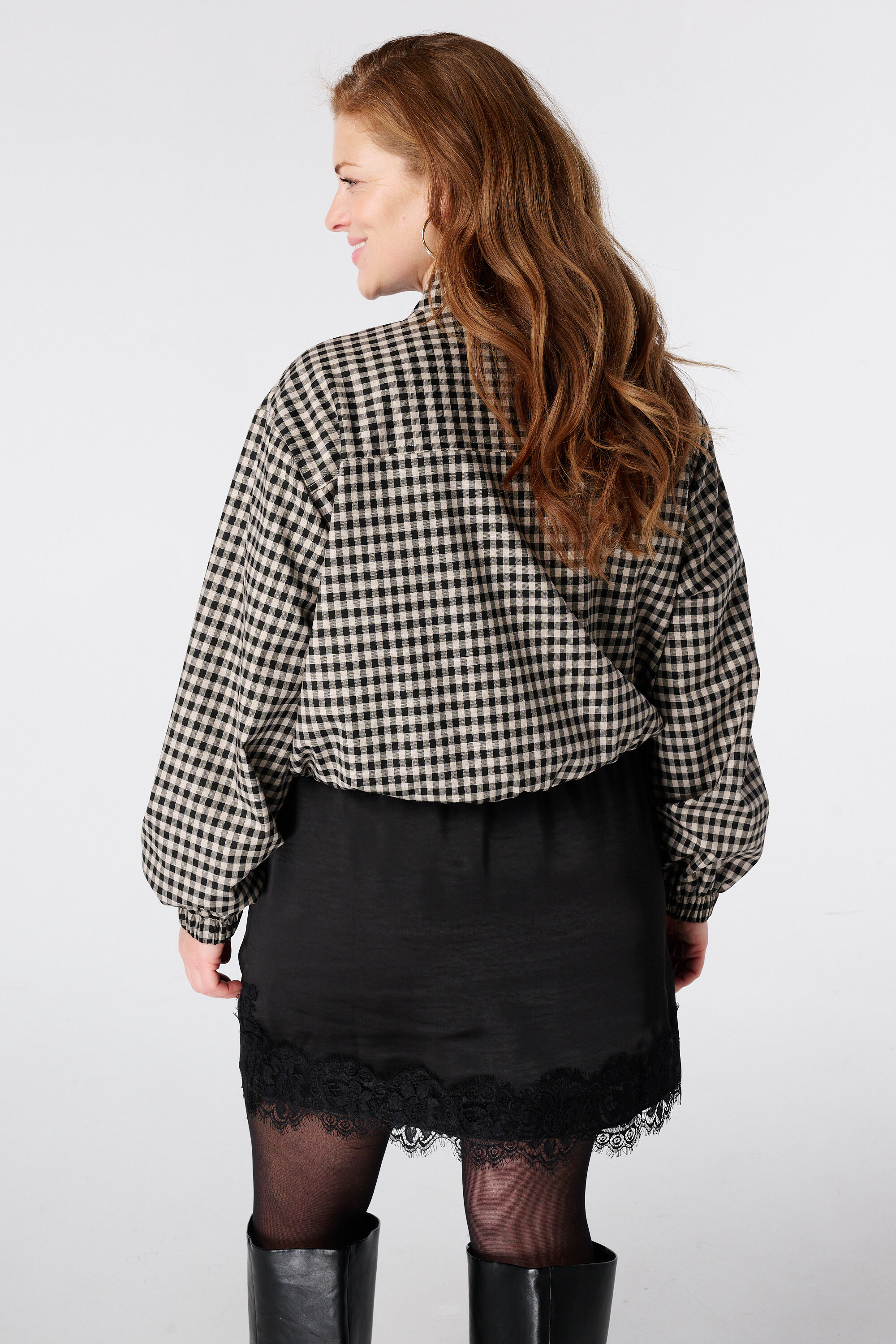 Chaqueta de cuadros image number 3