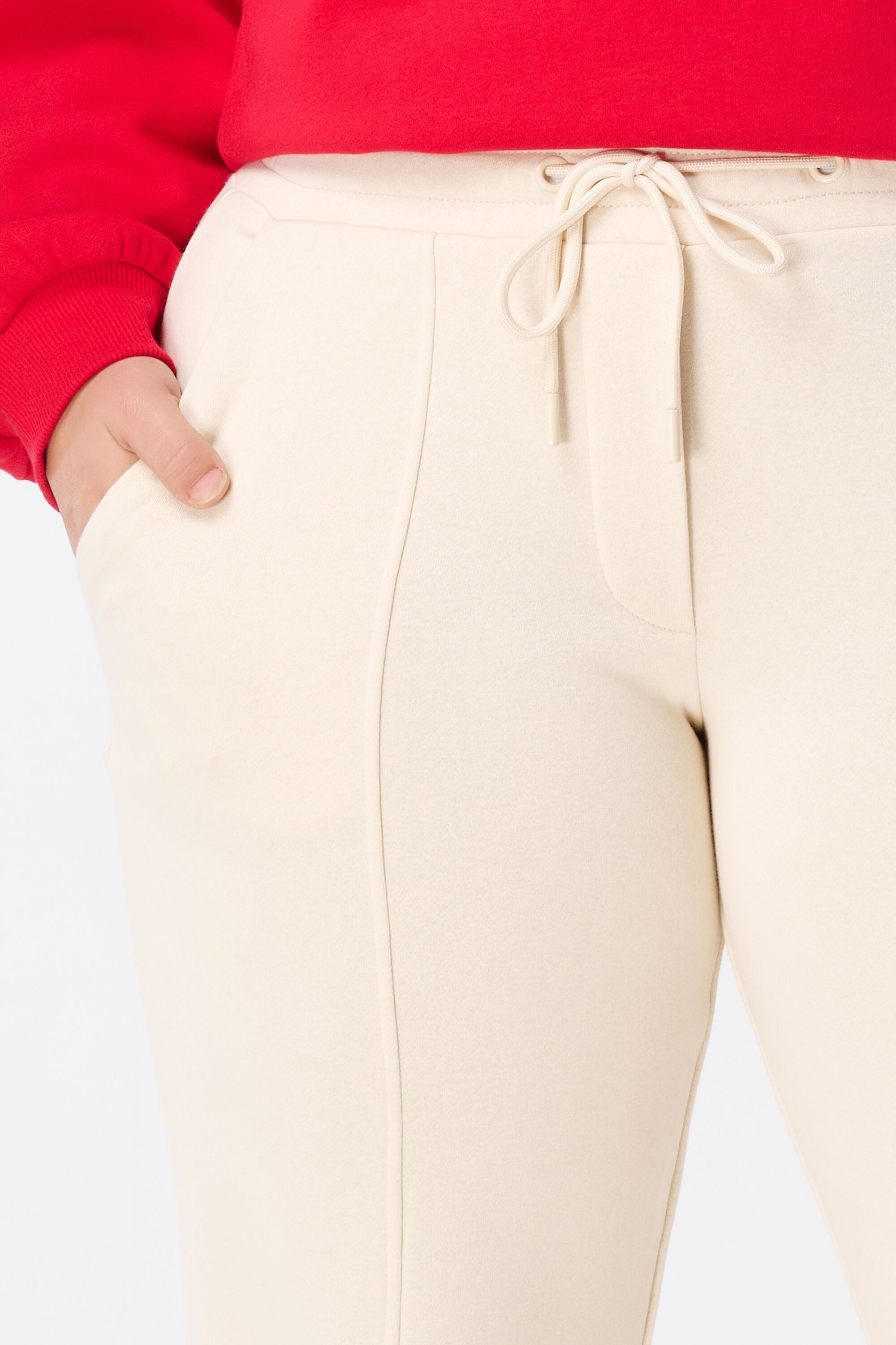 Pantalon de surv&ecirc;tement avec coutures d&eacute;coratives image number 5