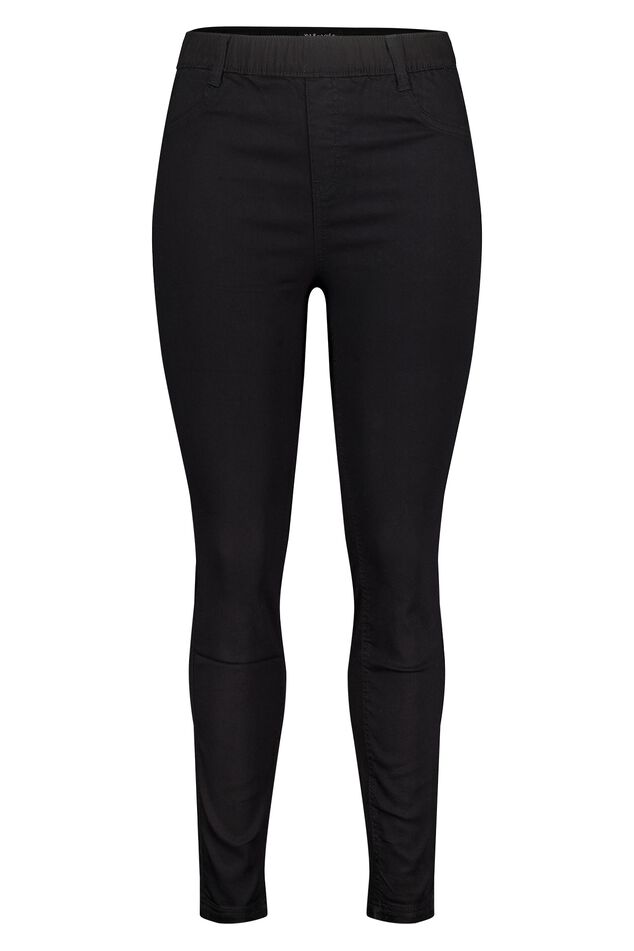 Treggings con aspecto denim image number 1