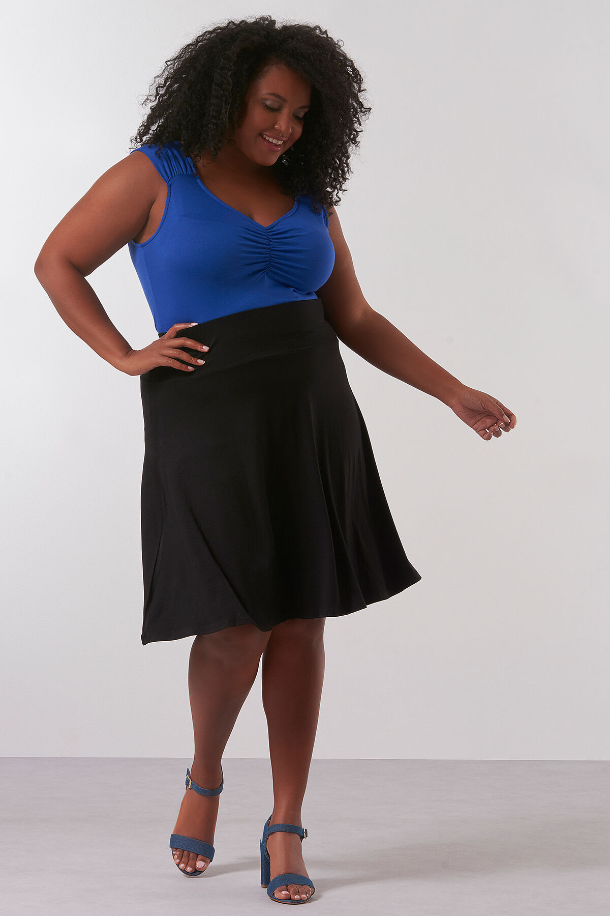 Falda de viscosa image number 0