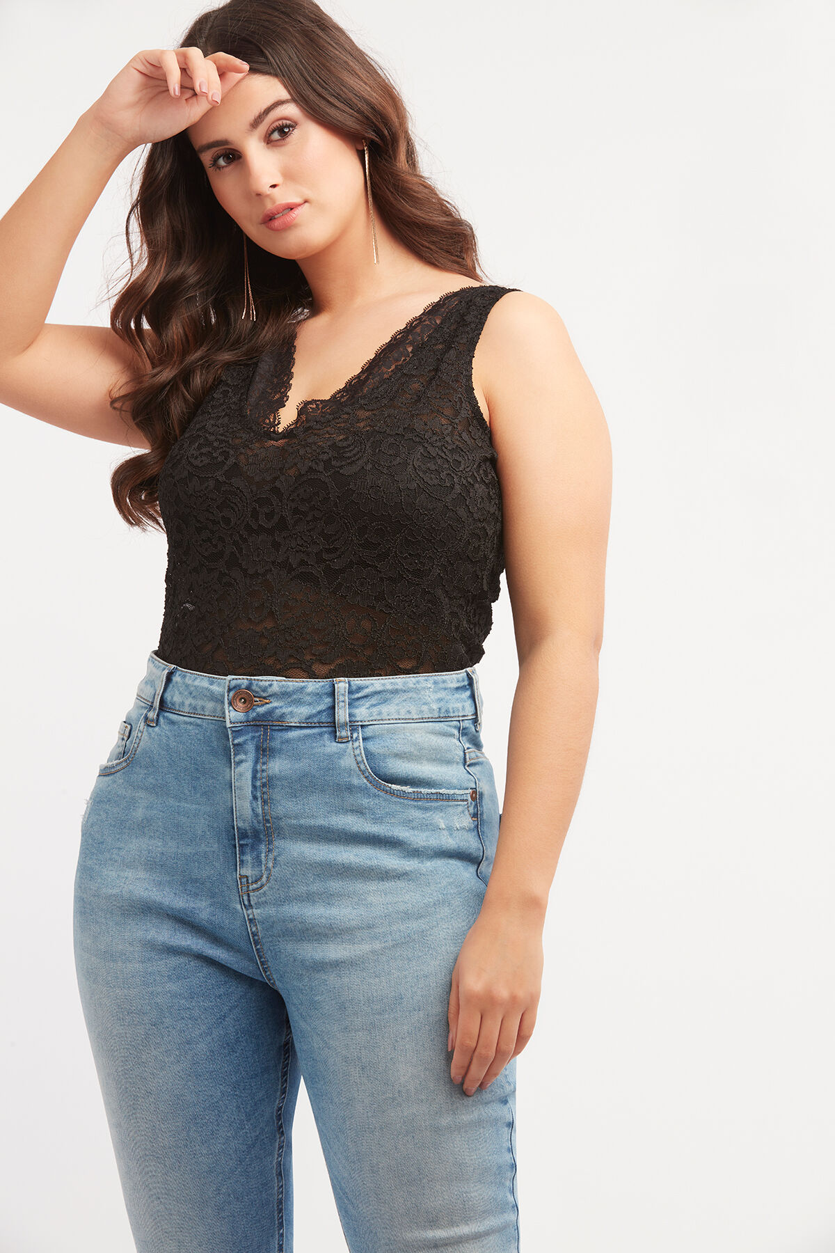 Body de encaje image number 6