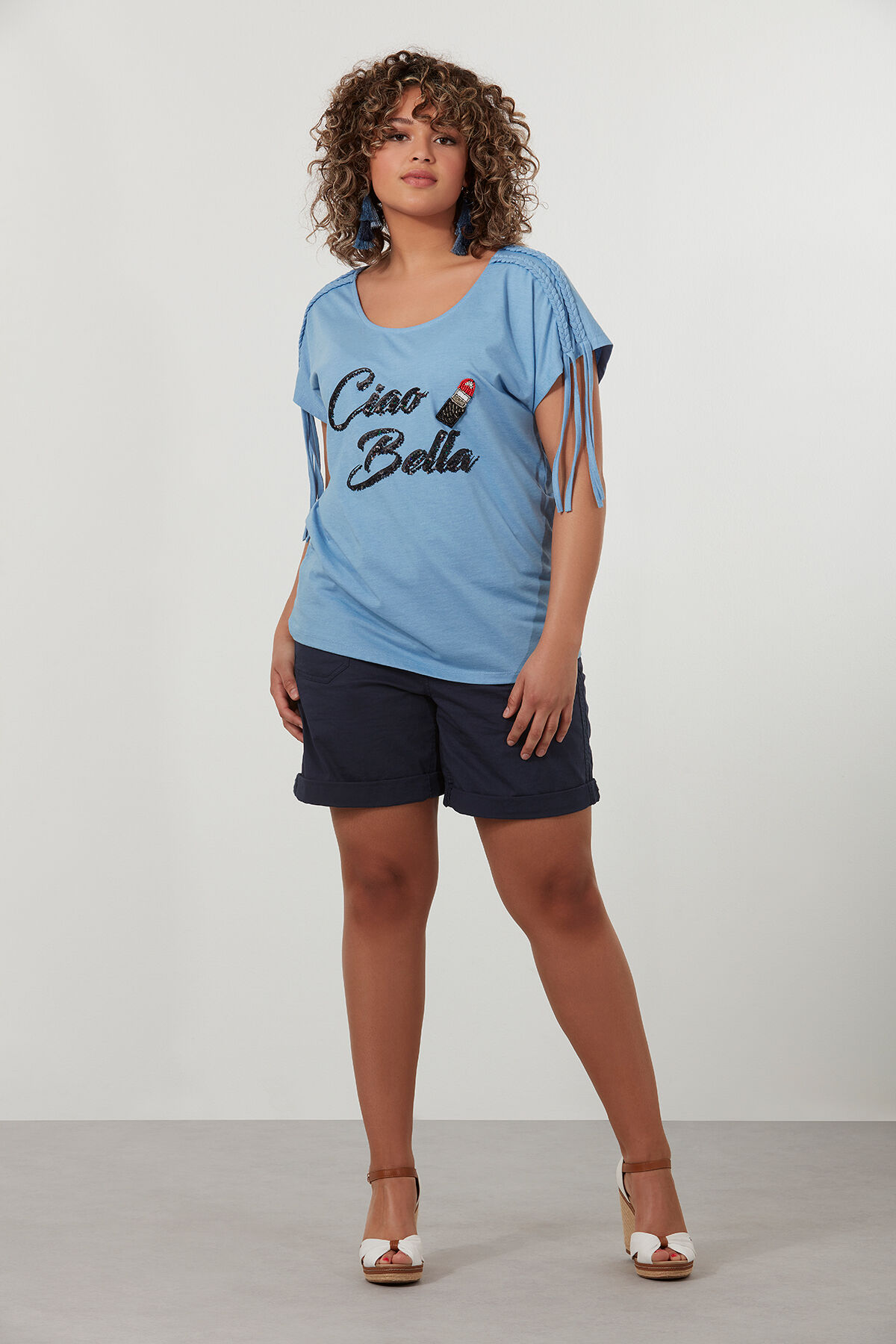 Pantalones cortos de algod&oacute;n image number 5