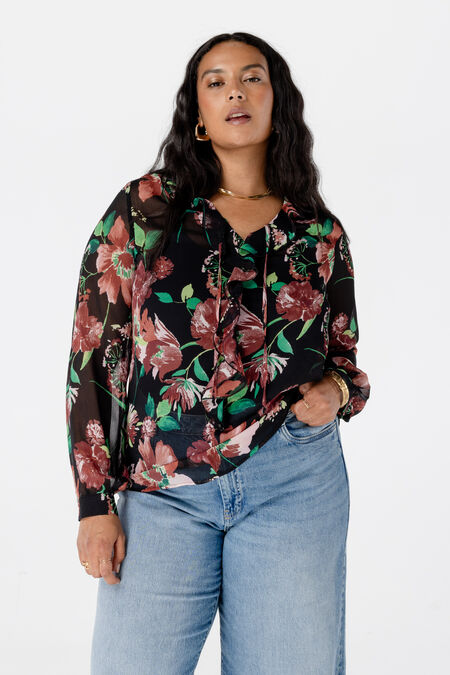 Blusa con estampado Blusa con estampado