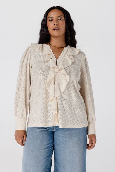 Blusa con volantes Blusa con volantes
