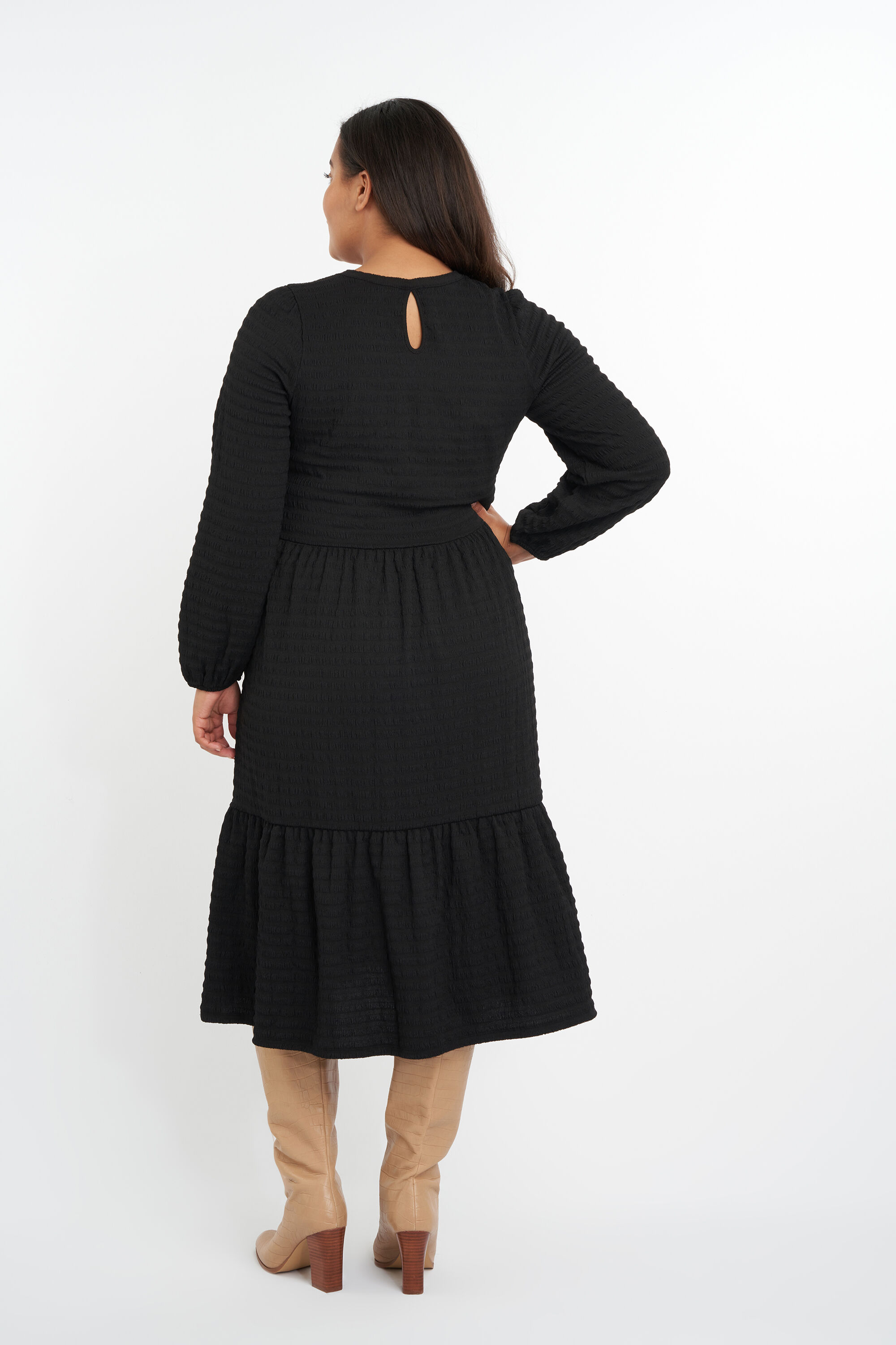 Vestido largo y ancho image number 3