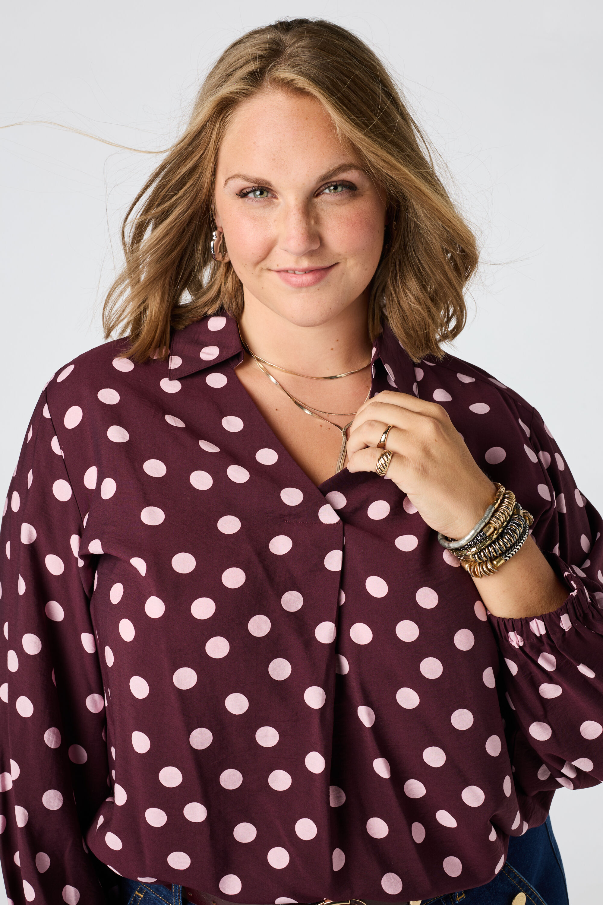 Blusa de lunares image number 4