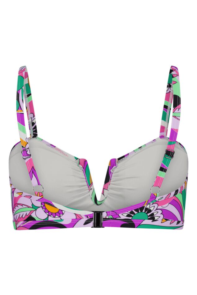 Sujetador de bikini con detalle con forma de V image number 3