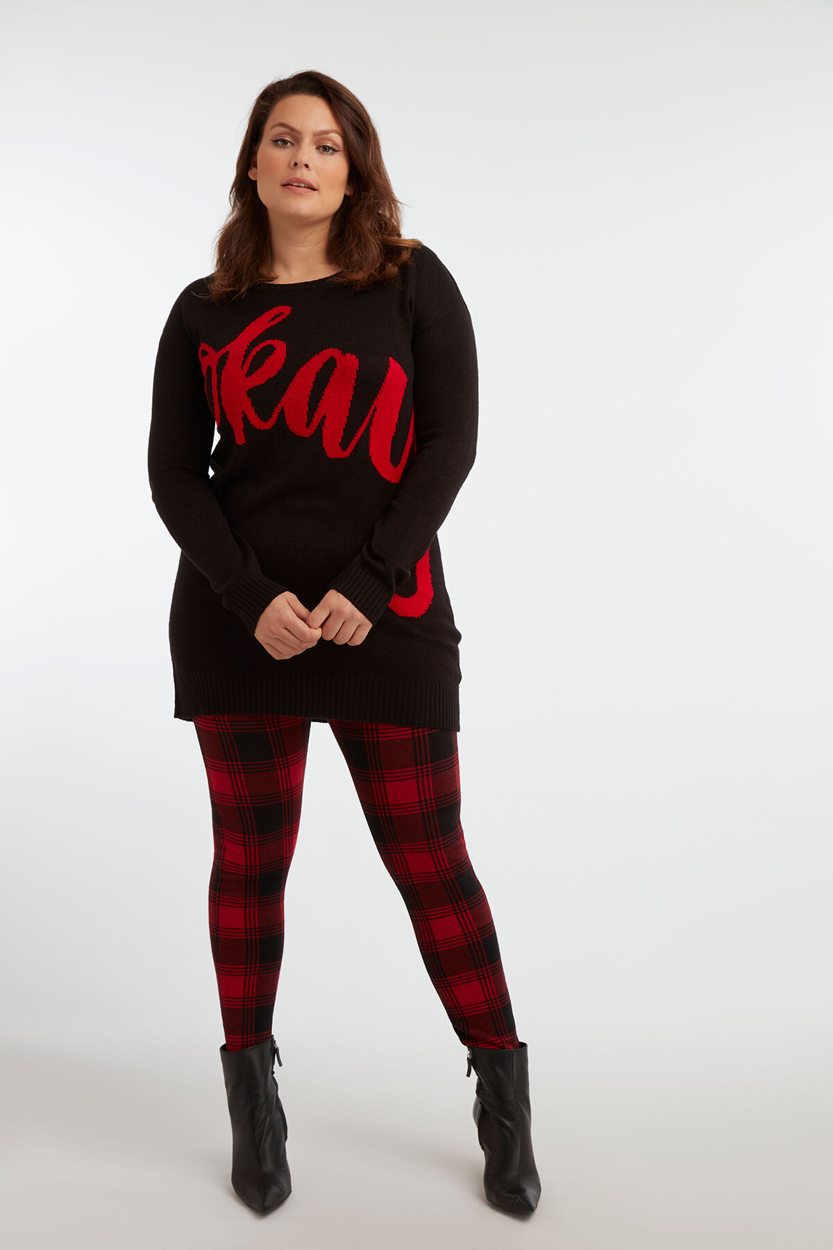 Leggings de cuadros image number 3