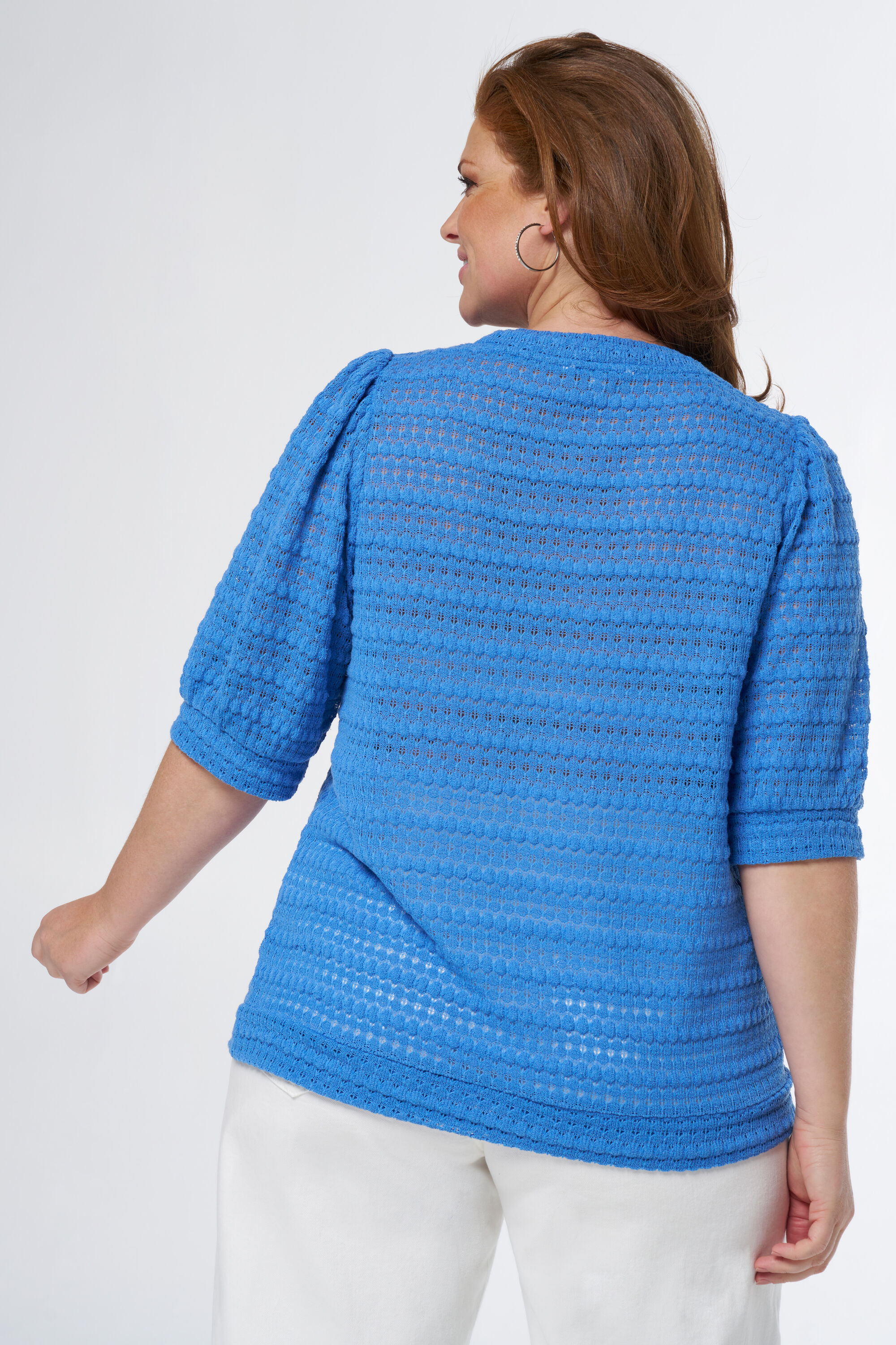 Top con manga globo image number 3