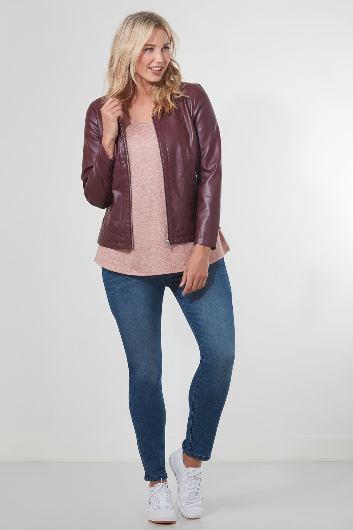 Chaqueta de polipiel image number 4