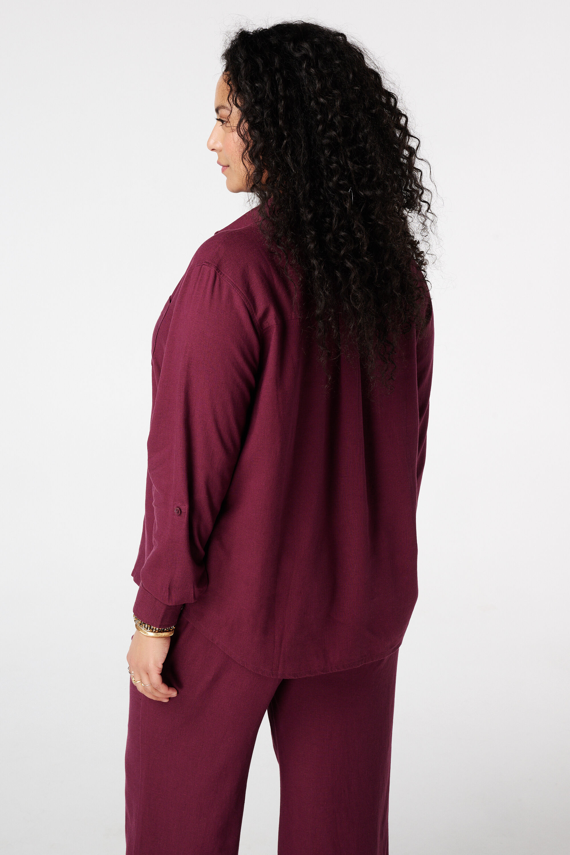 Blusa de lino image number 3