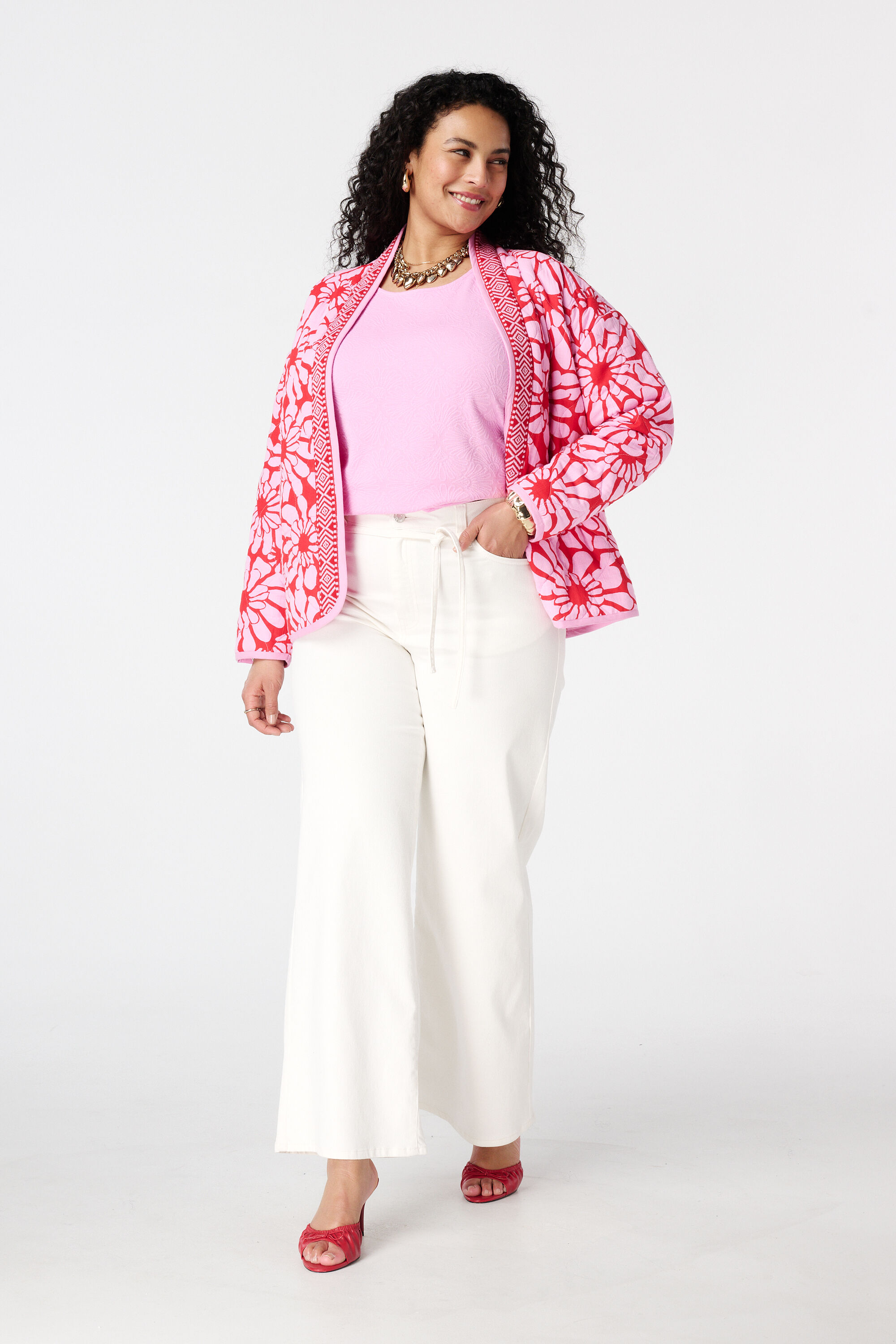 Top con estampado floral image number 5