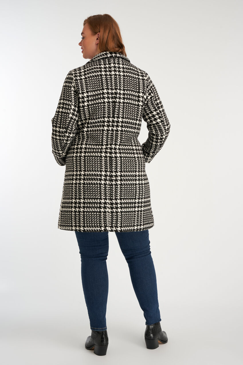 Elegante abrigo pata de gallo image number 4