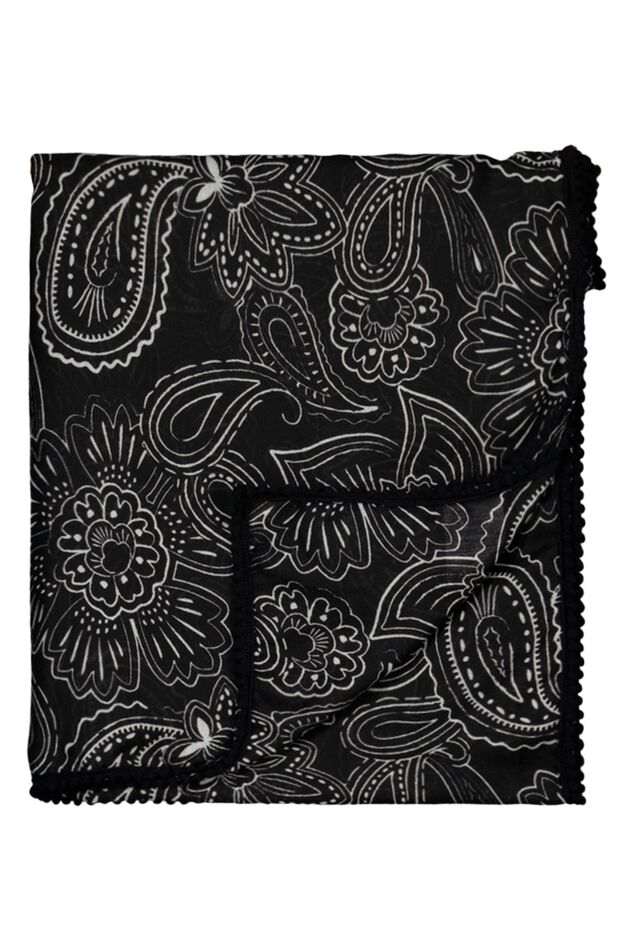 Bufanda con estampado paisley  image number 1