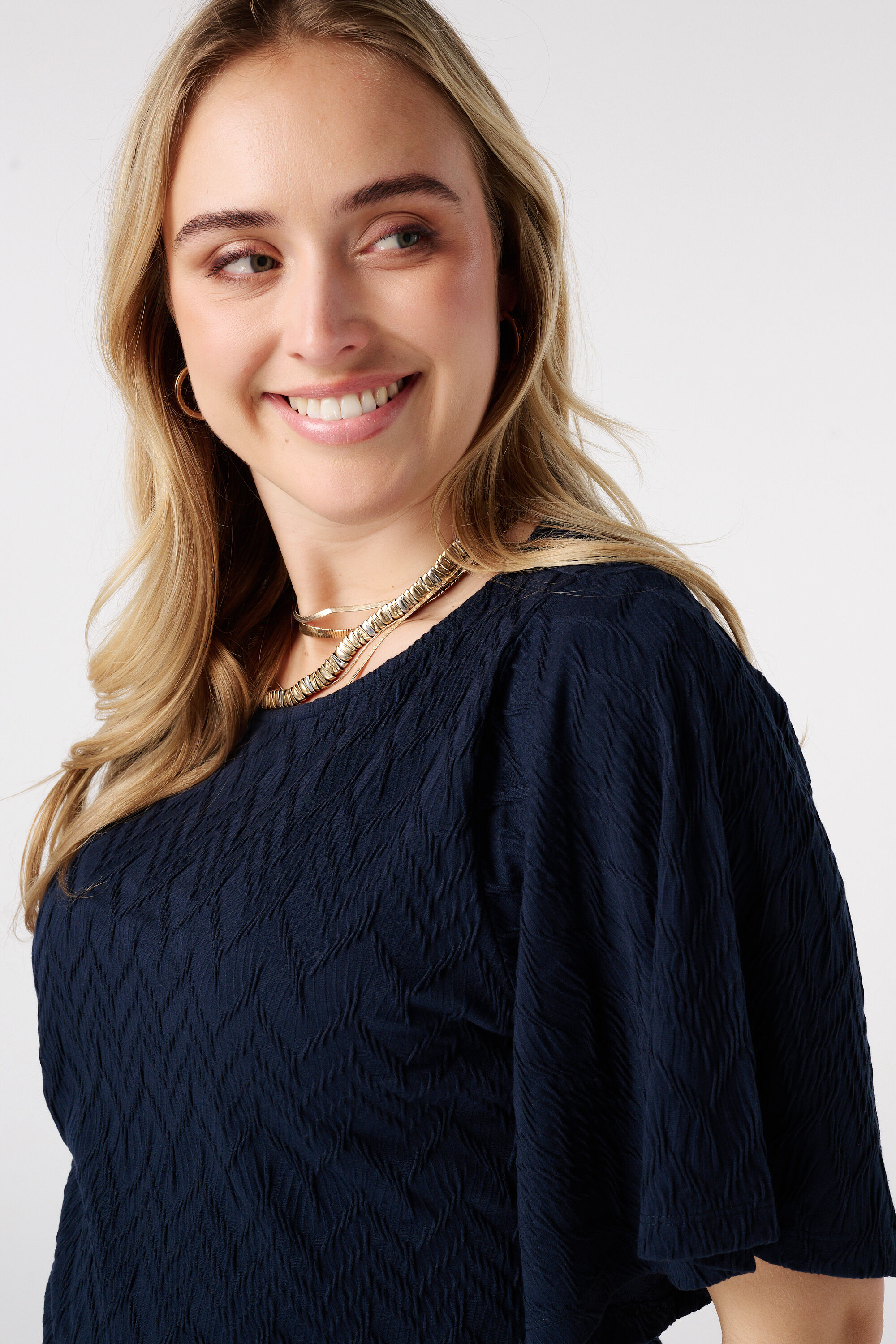 Top con escote barco image number 4