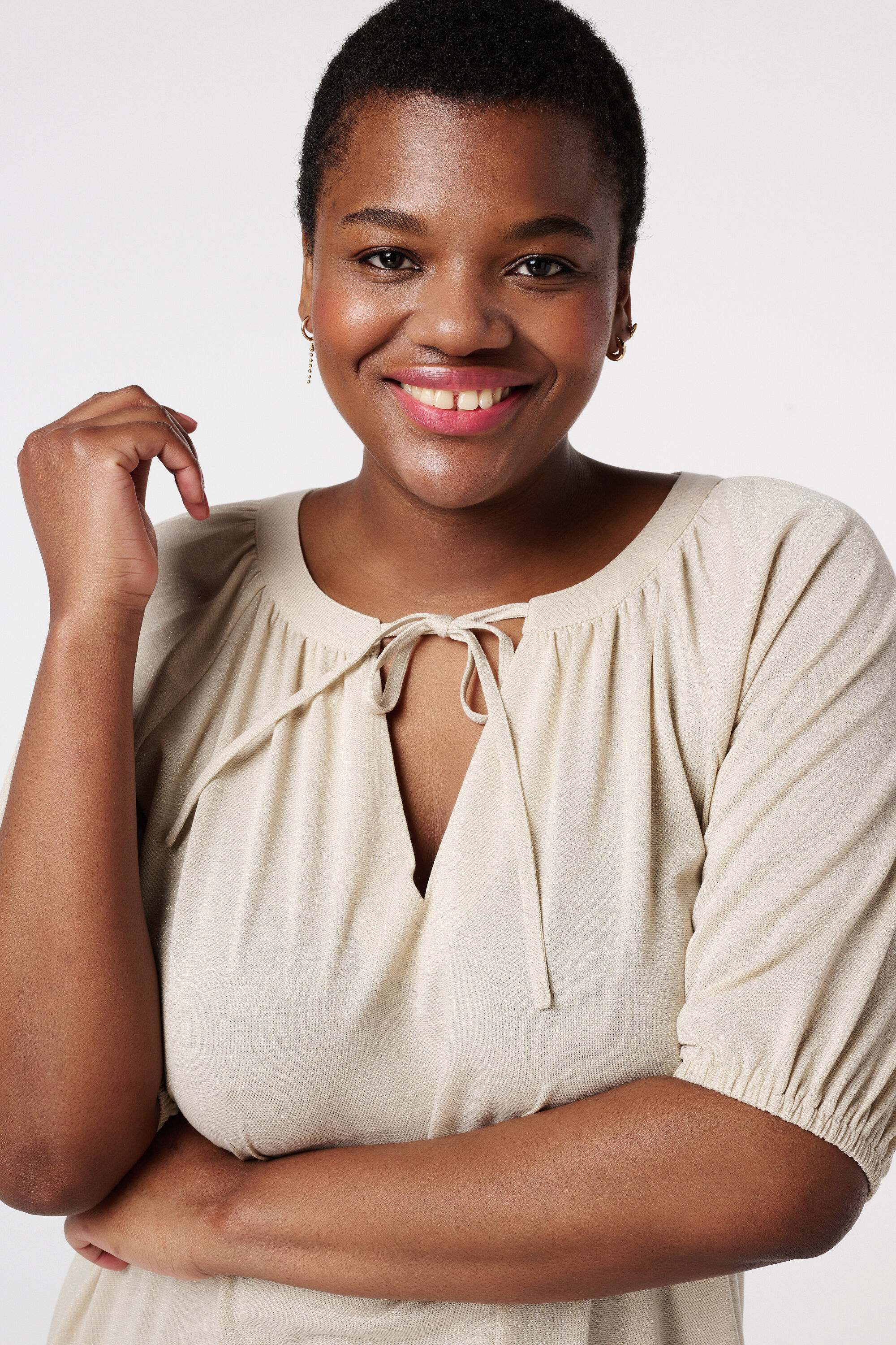 Top con detalles de purpurina image number 3