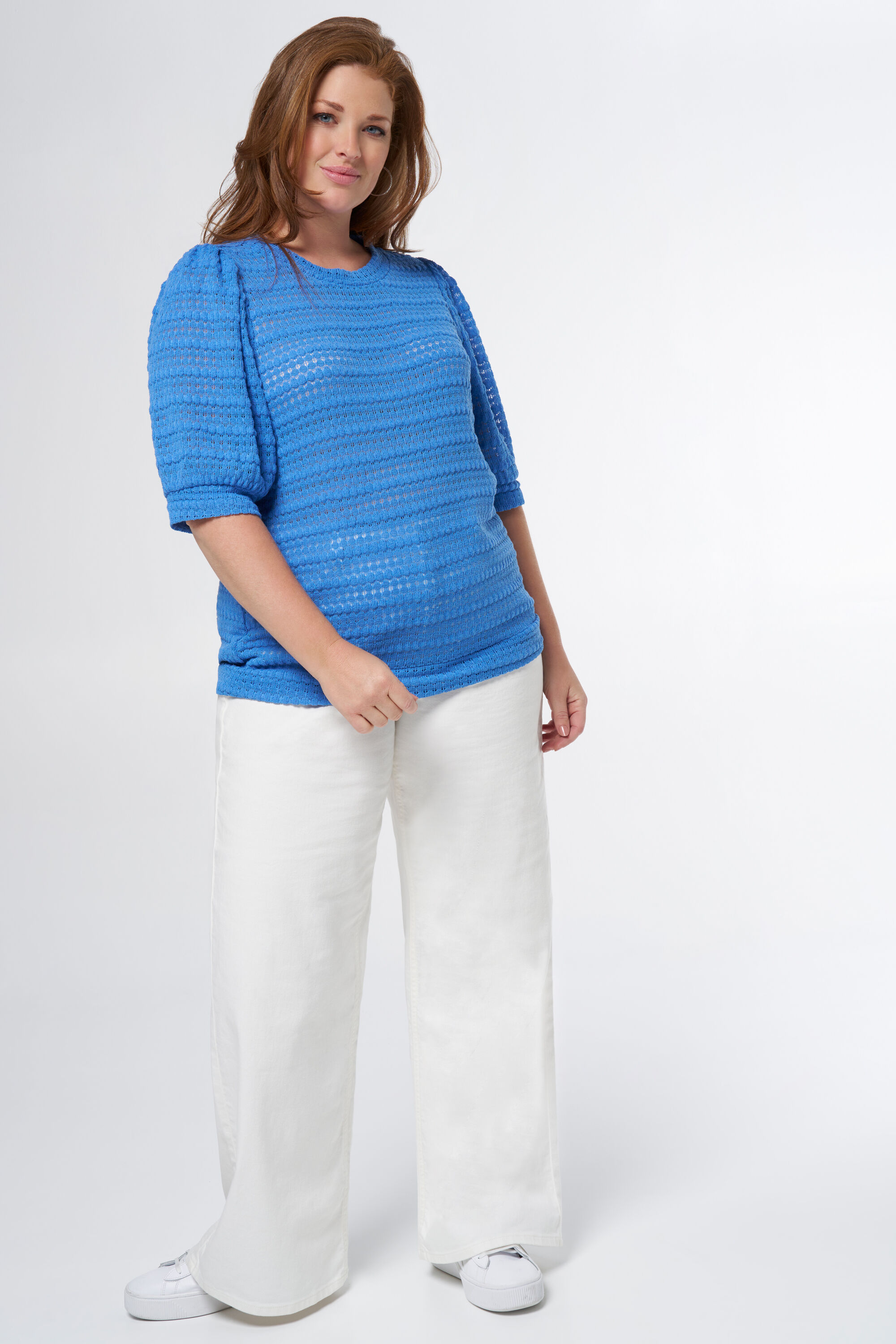 Top con manga globo image number 5