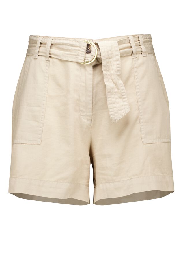 Shorts con cinturón image number 1