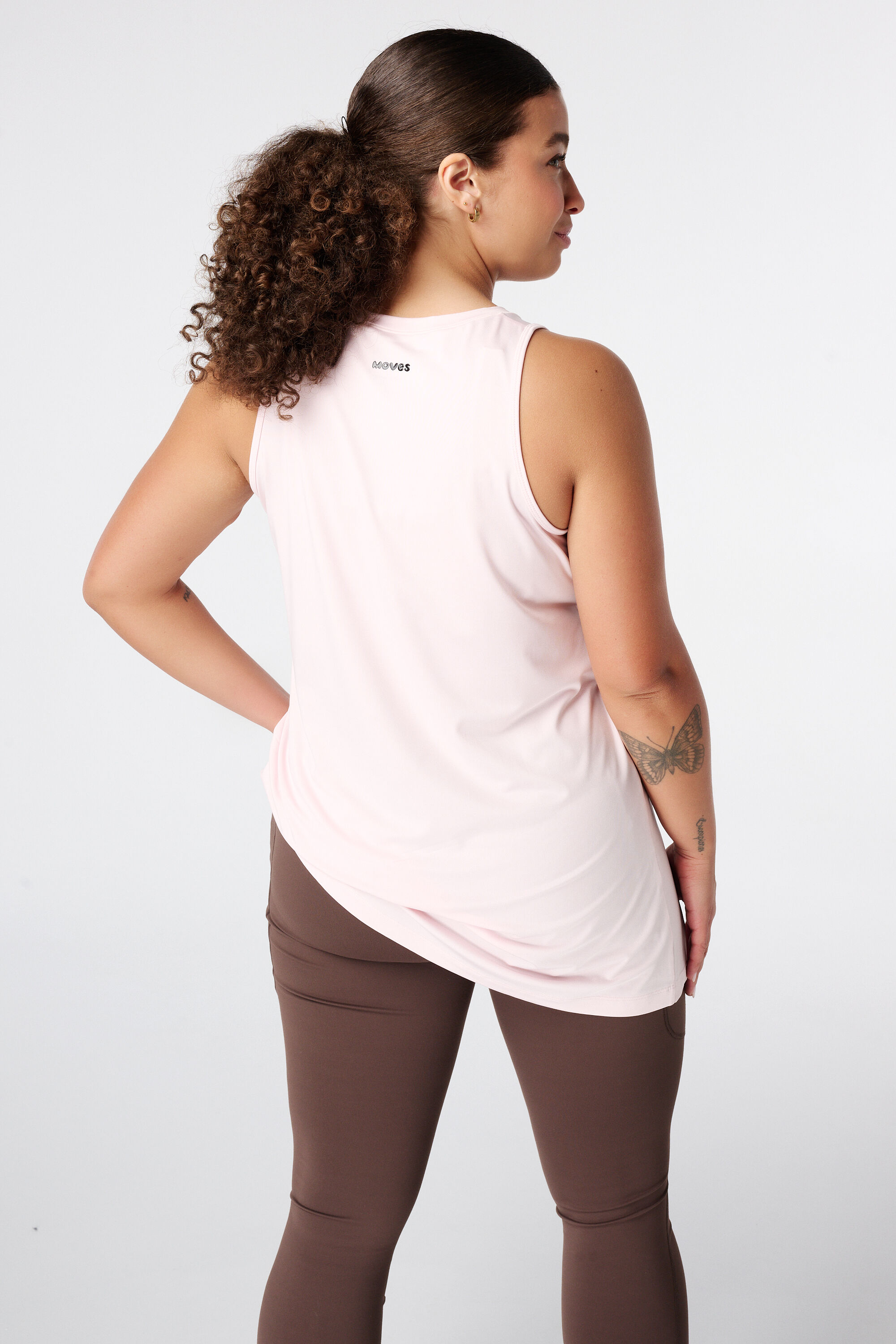 Camiseta sin mangas deportiva larga image number 3